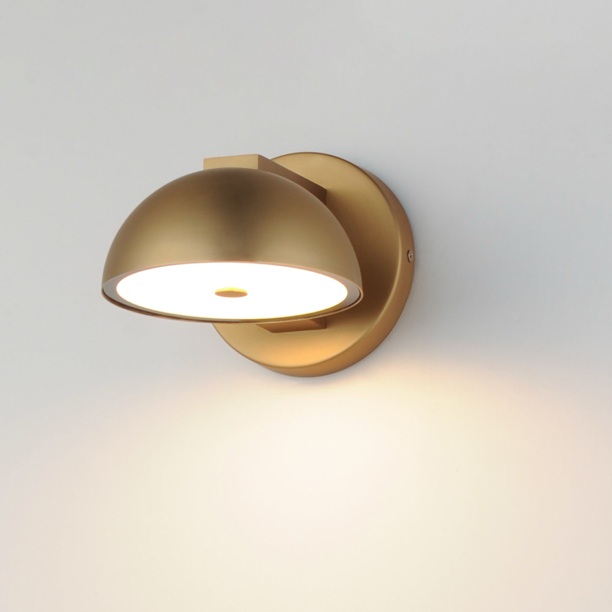Cauldron 6" LED Wall Sconce Gold by ET2