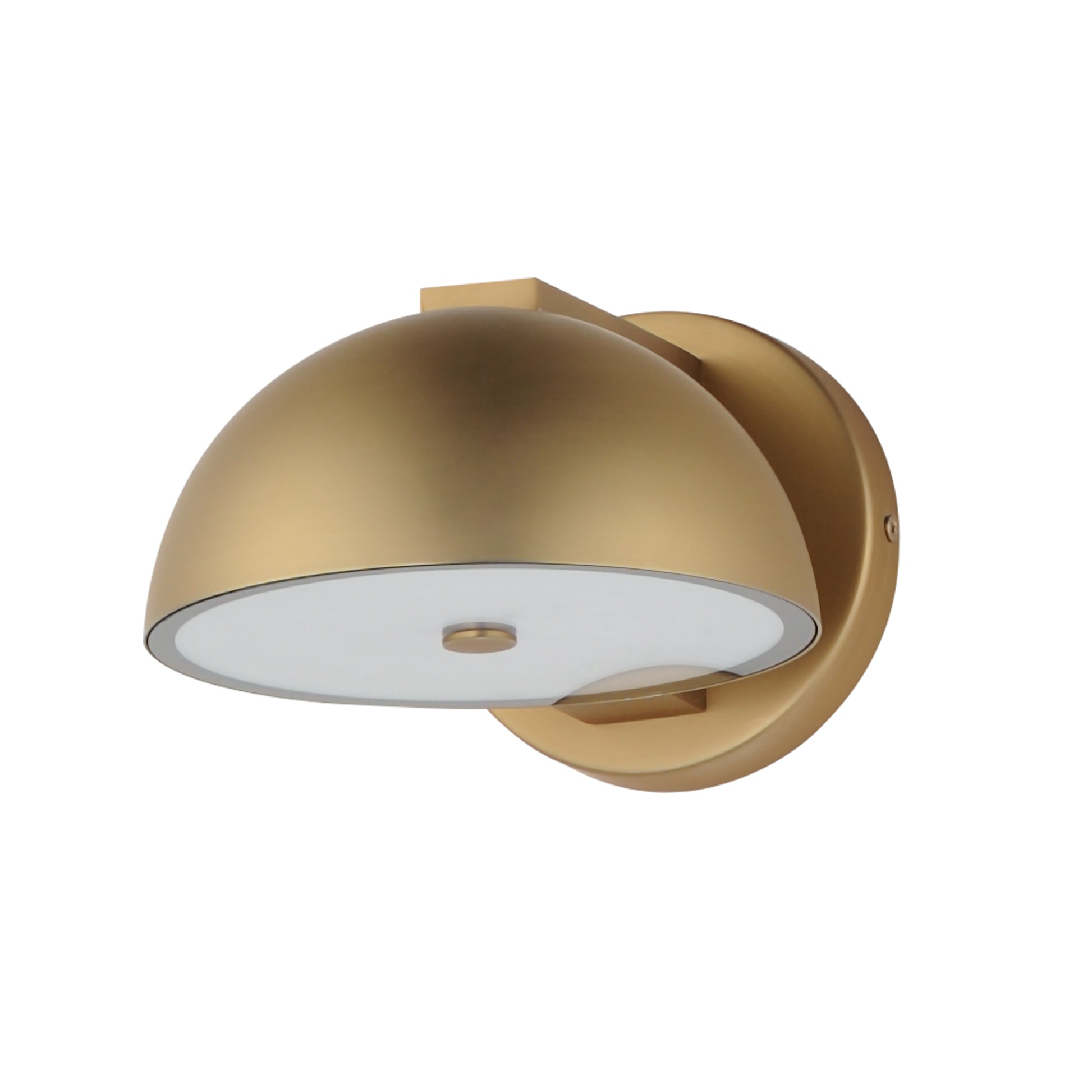 Cauldron 7" LED Wall Sconce Gold by ET2