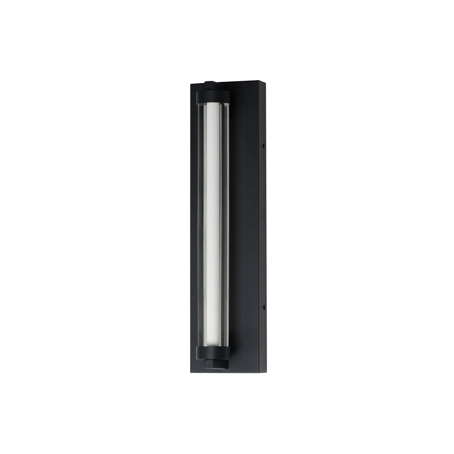 Fuse 18" LED Outdoor Wall Sconce Black/Gold by ET2