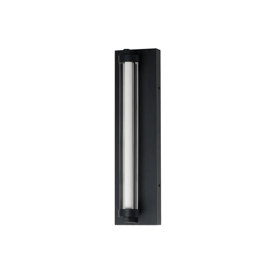 Fuse 18" LED Outdoor Wall Sconce Black/Gold by ET2