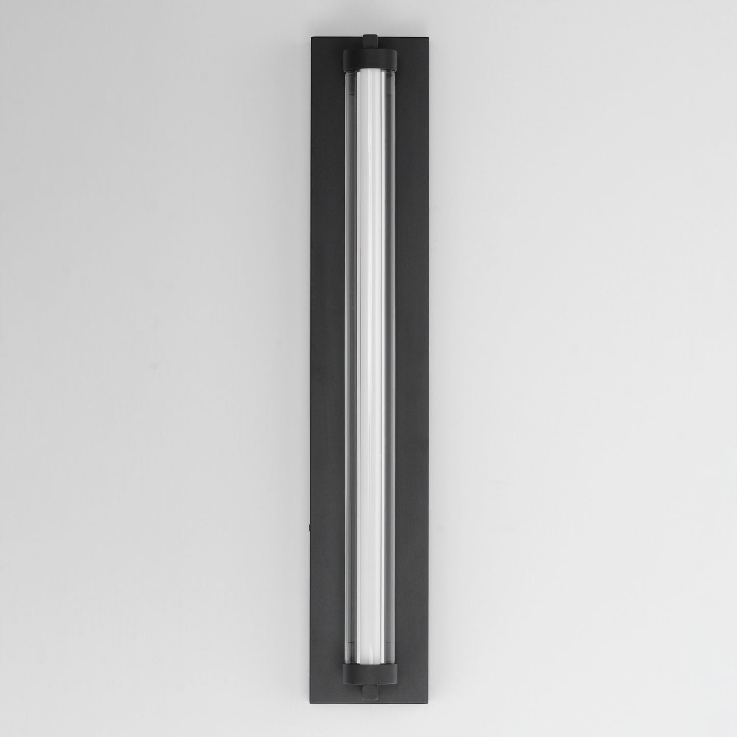 Fuse 27" LED Outdoor Wall Sconce Black/Gold by ET2