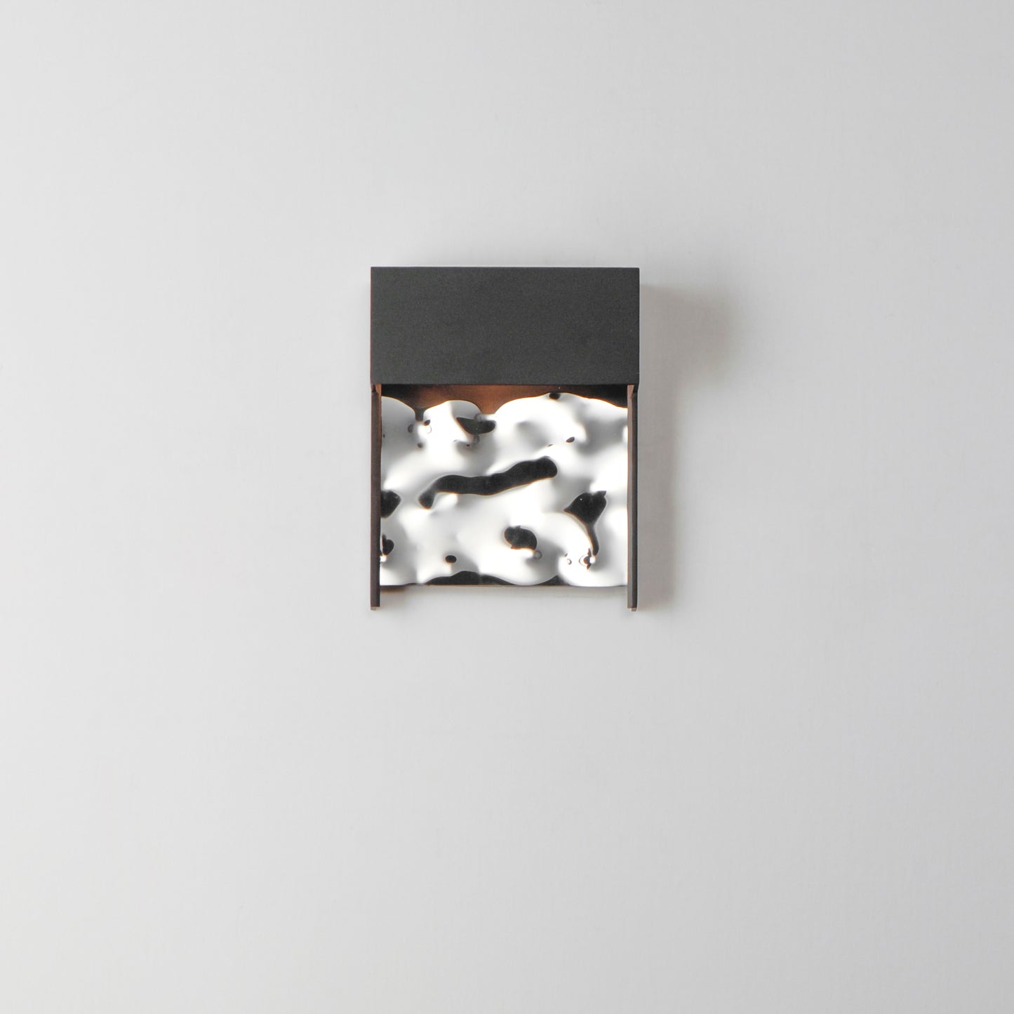 Coulee Small LED Outdoor Wall Sconce Black by ET2