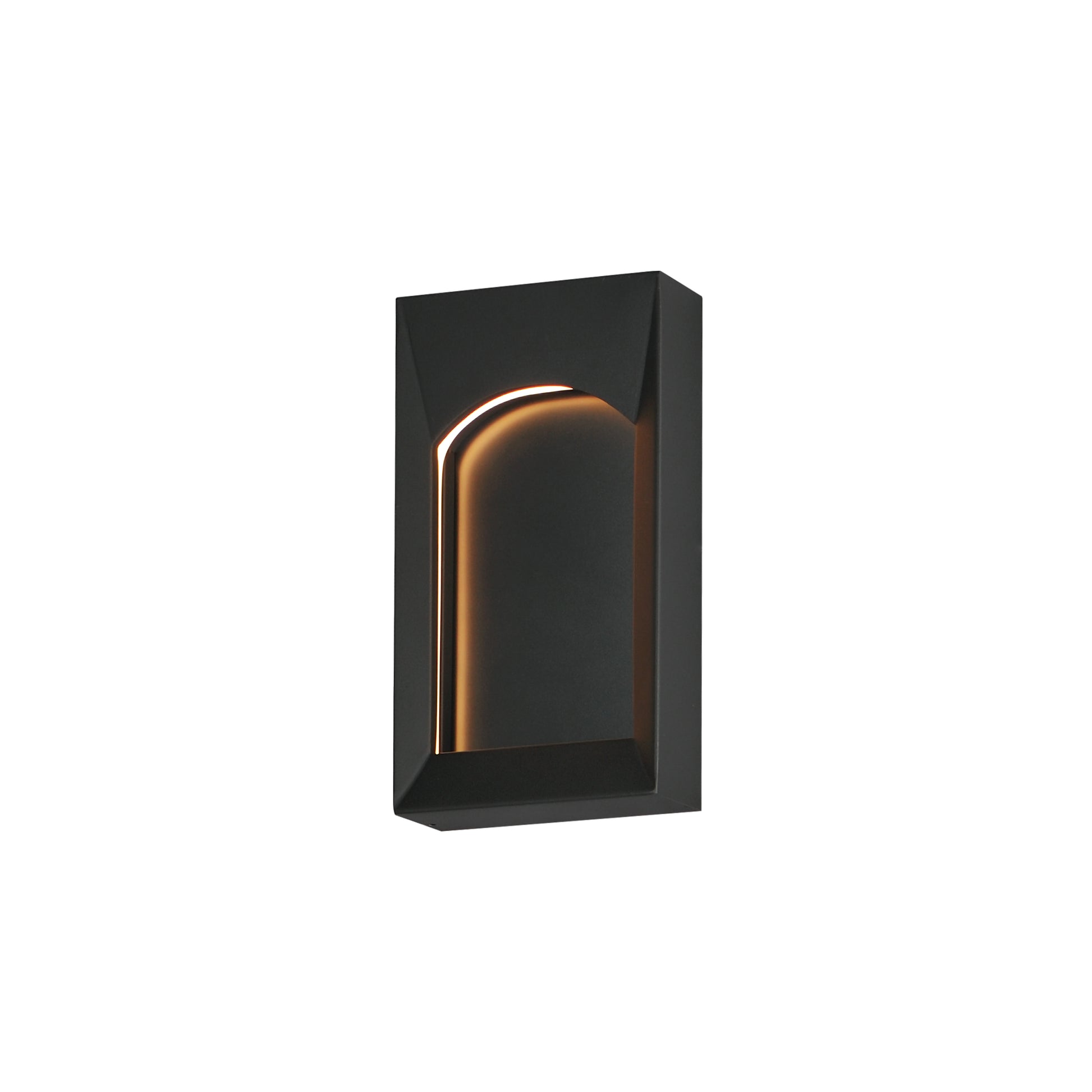 Brasilia Small LED Outdoor Sconce Black by ET2