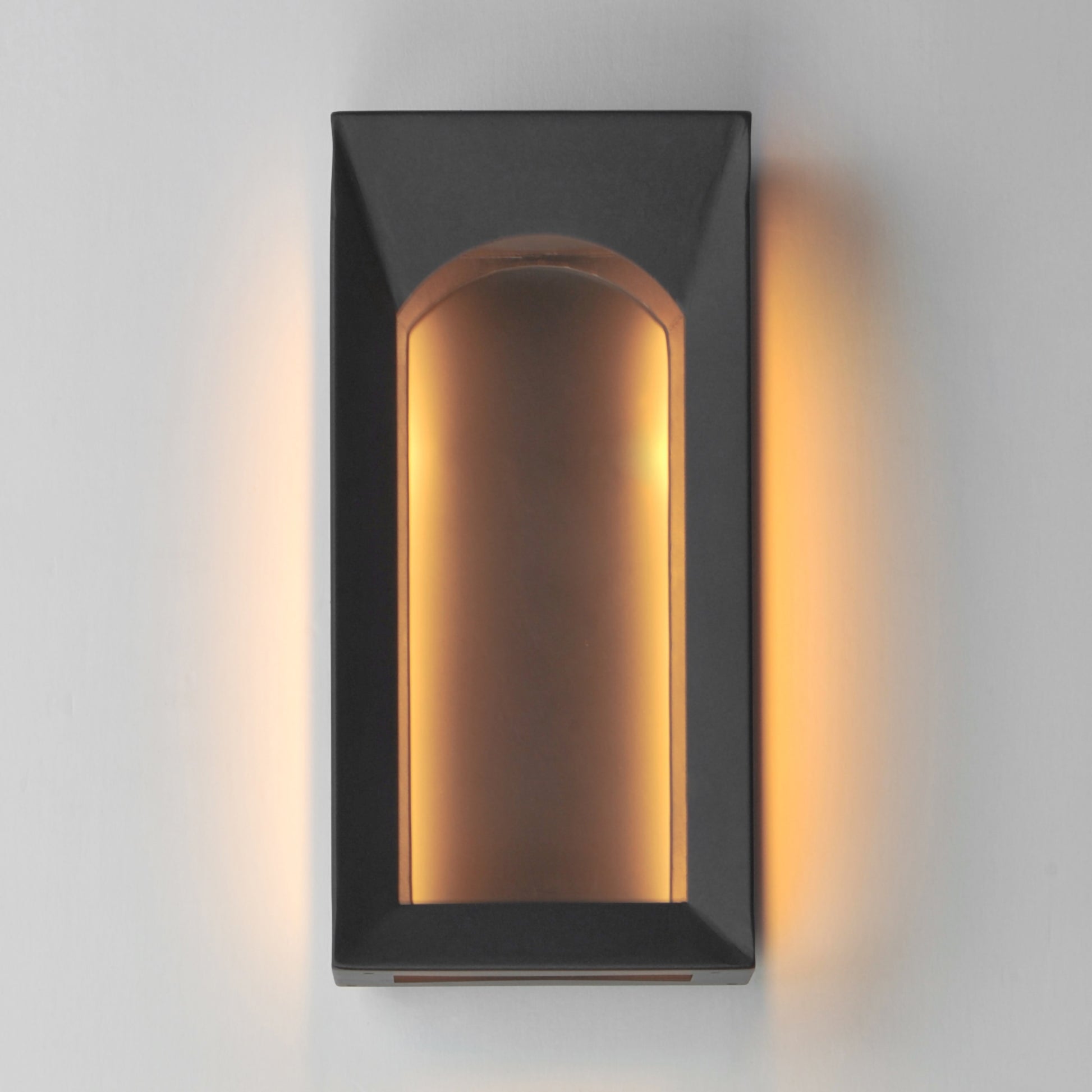 Brasilia LED Outdoor Sconce Black by ET2