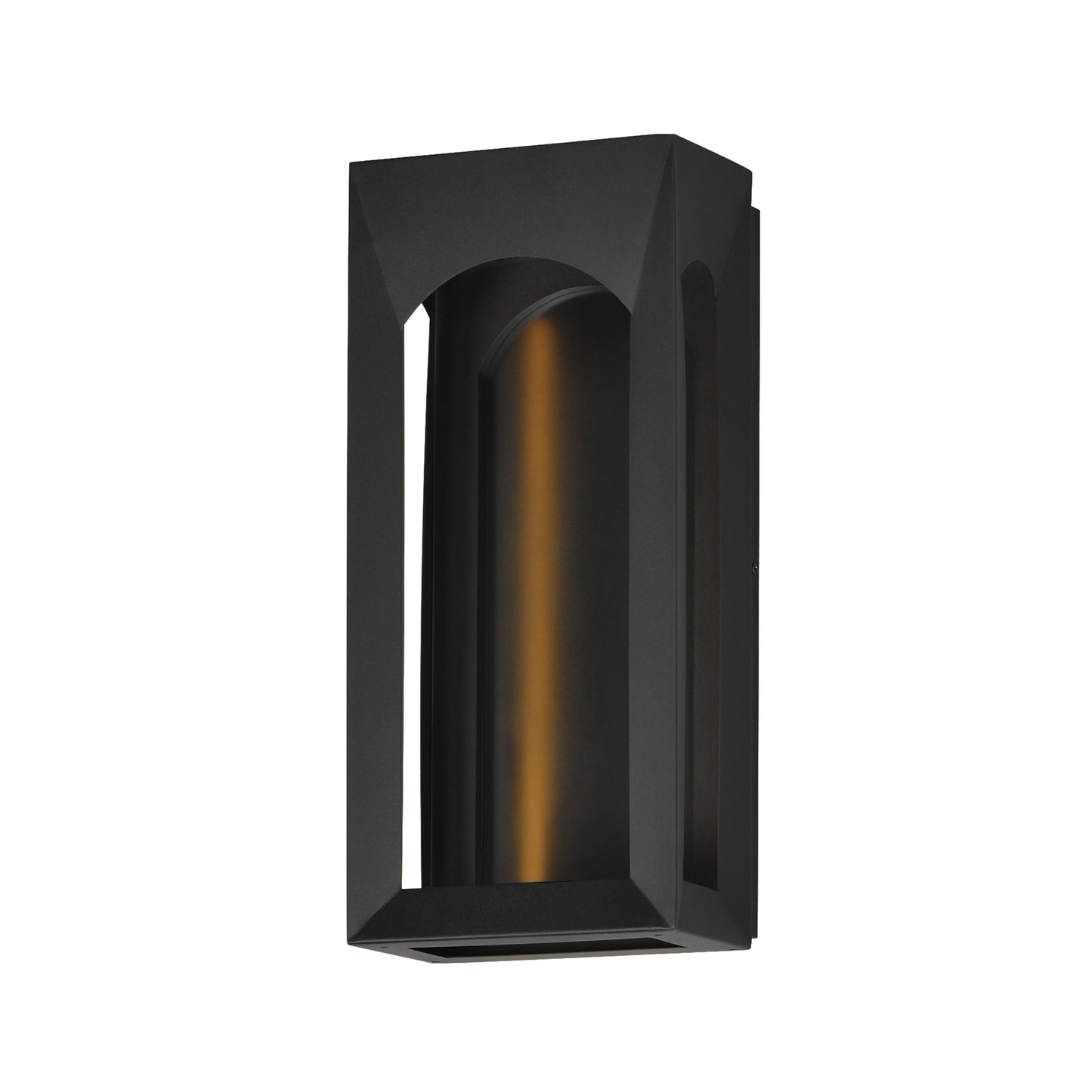 Brasilia Large LED Outdoor Sconce Black by ET2