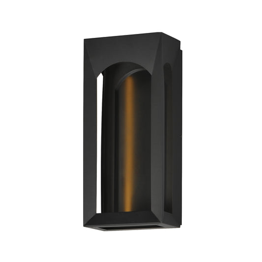 Brasilia Large LED Outdoor Sconce Black by ET2