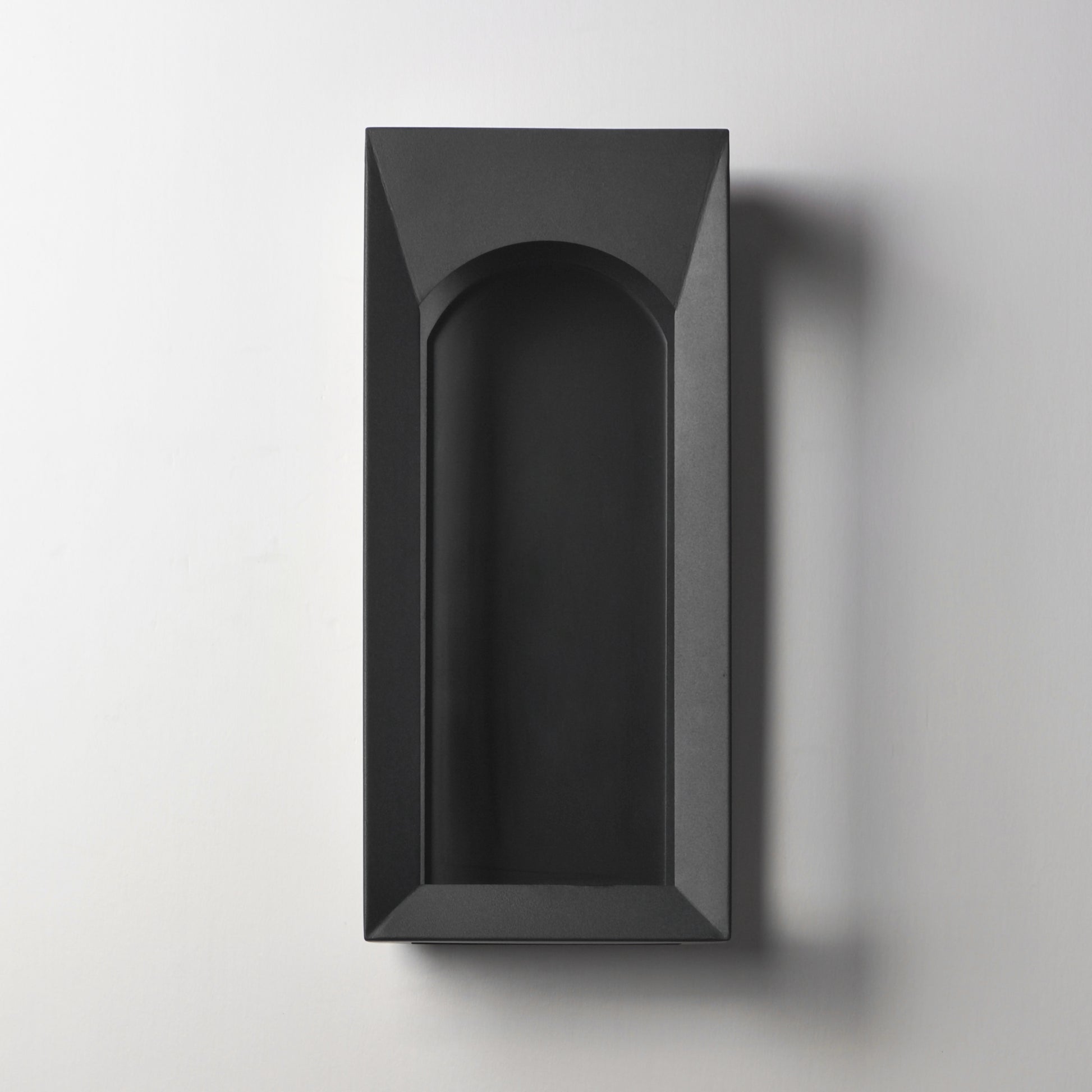 Brasilia Large LED Outdoor Sconce Black by ET2