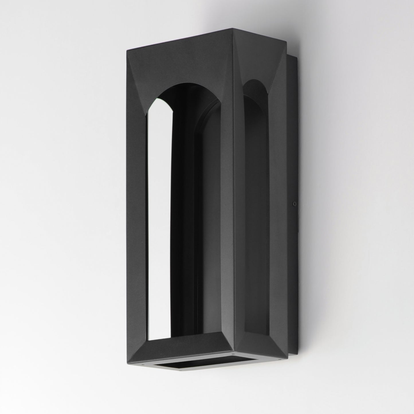 Brasilia Large LED Outdoor Sconce Black by ET2