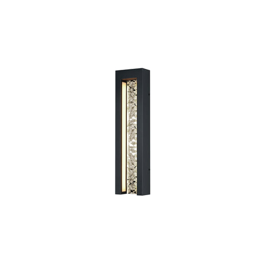 Liquid 18" LED Outdoor Wall Sconce Black by ET2