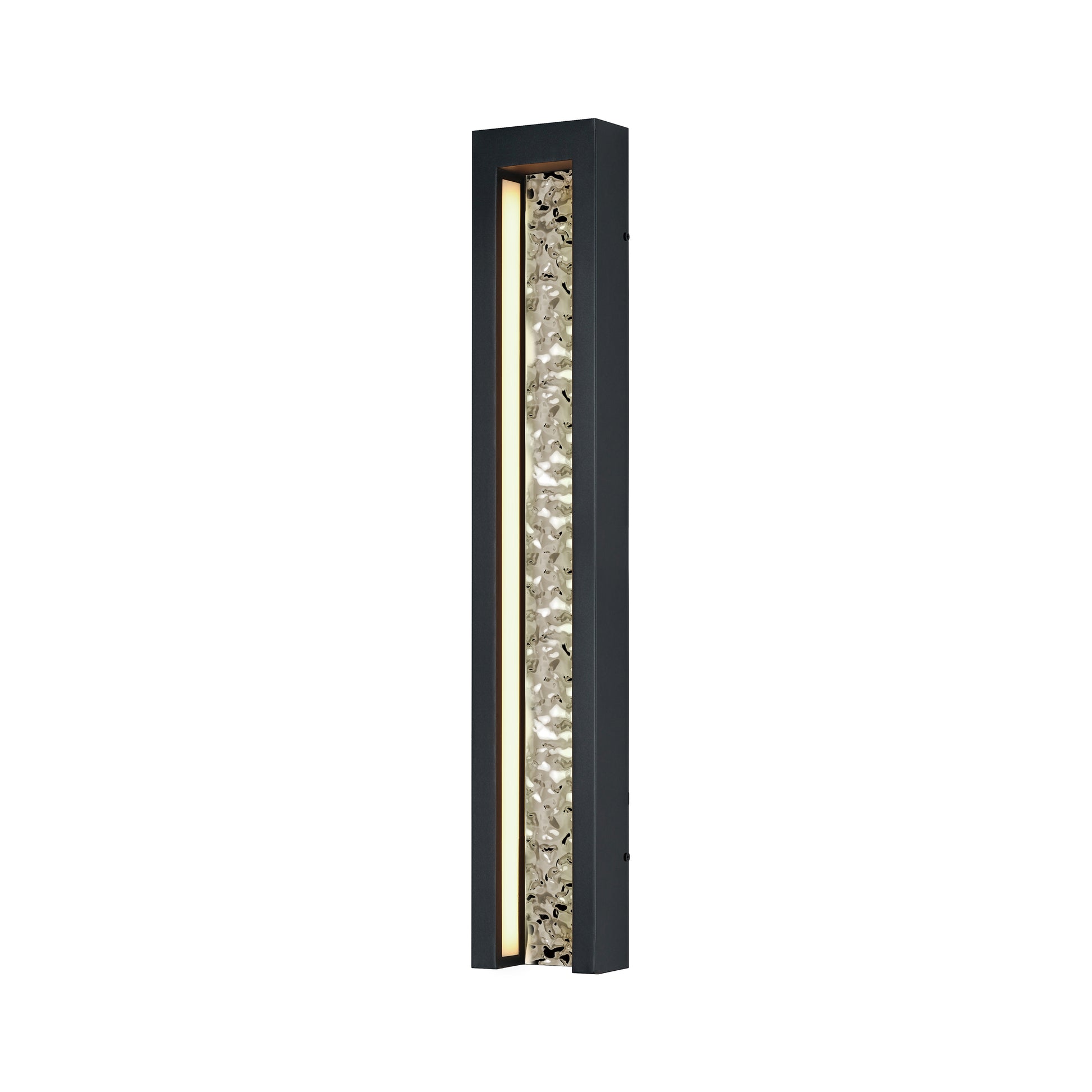 Liquid 30" LED Outdoor Wall Sconce Black by ET2