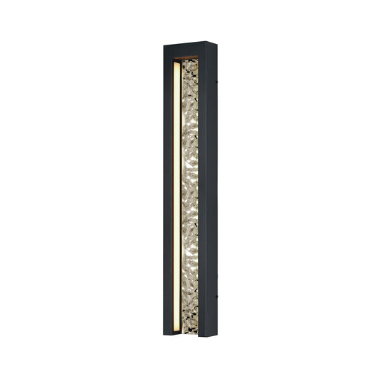 Liquid 30" LED Outdoor Wall Sconce Black by ET2