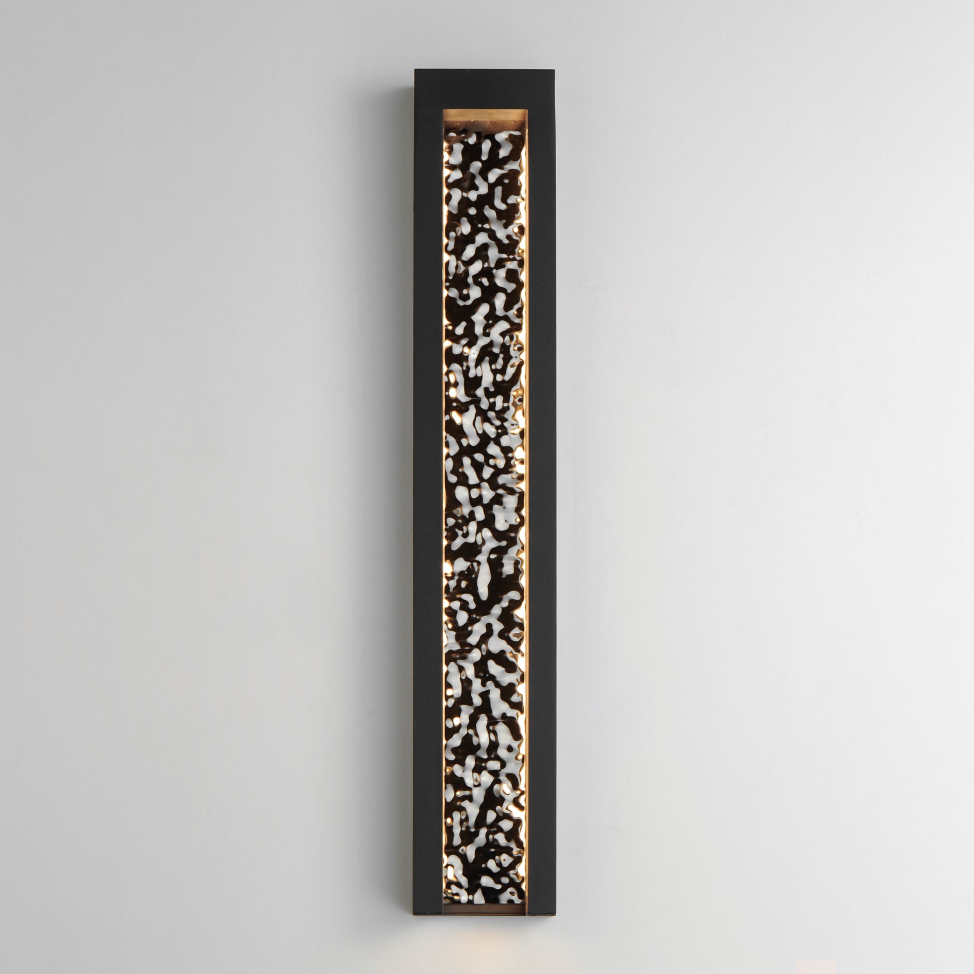 Liquid 30" LED Outdoor Wall Sconce Black by ET2