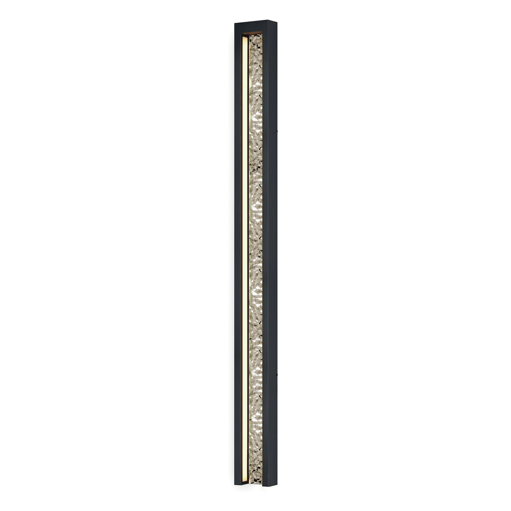 Liquid 60" LED Outdoor Wall Sconce Black by ET2