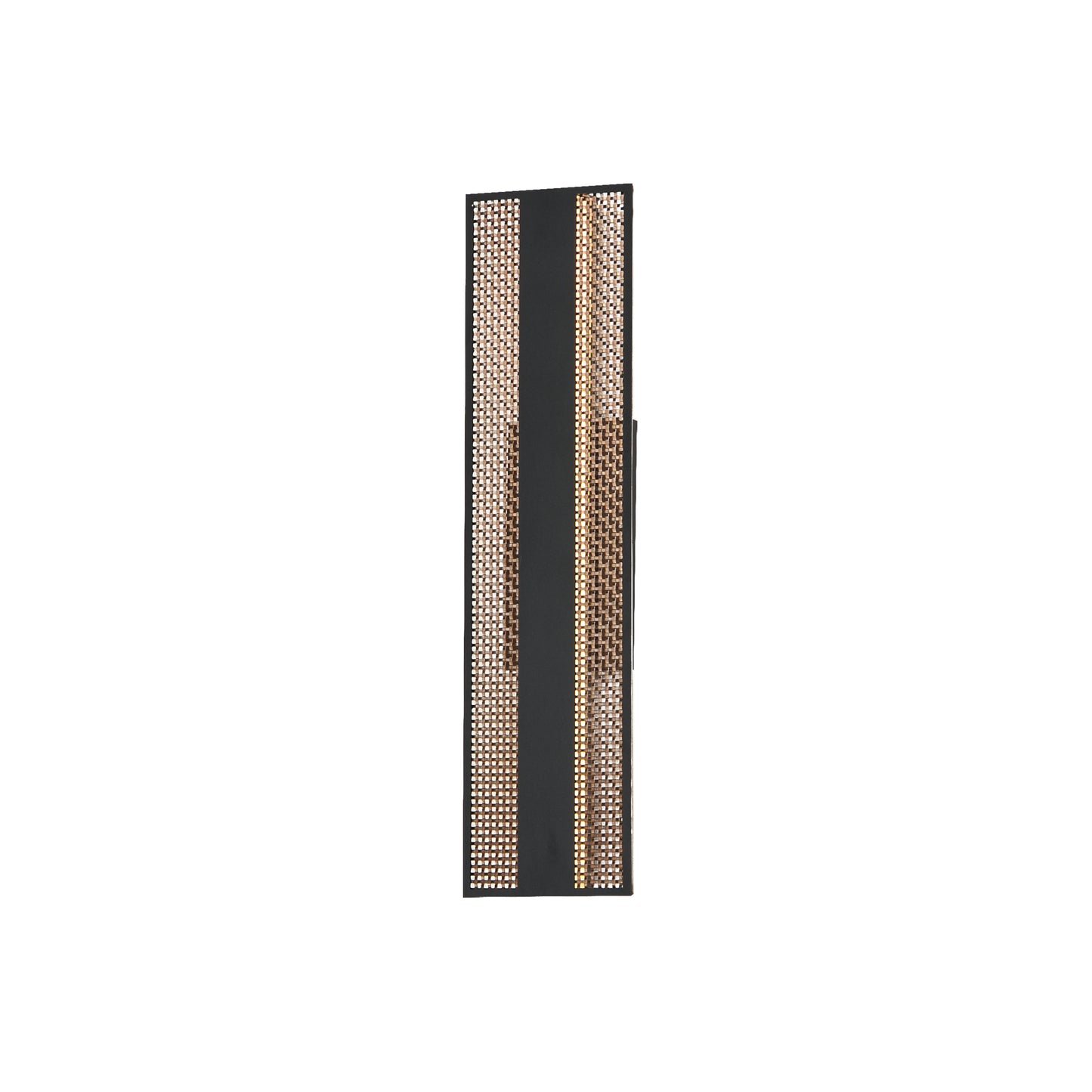 Interlace 24" LED Outdoor Wall Sconce Black/Aged Copper by ET2
