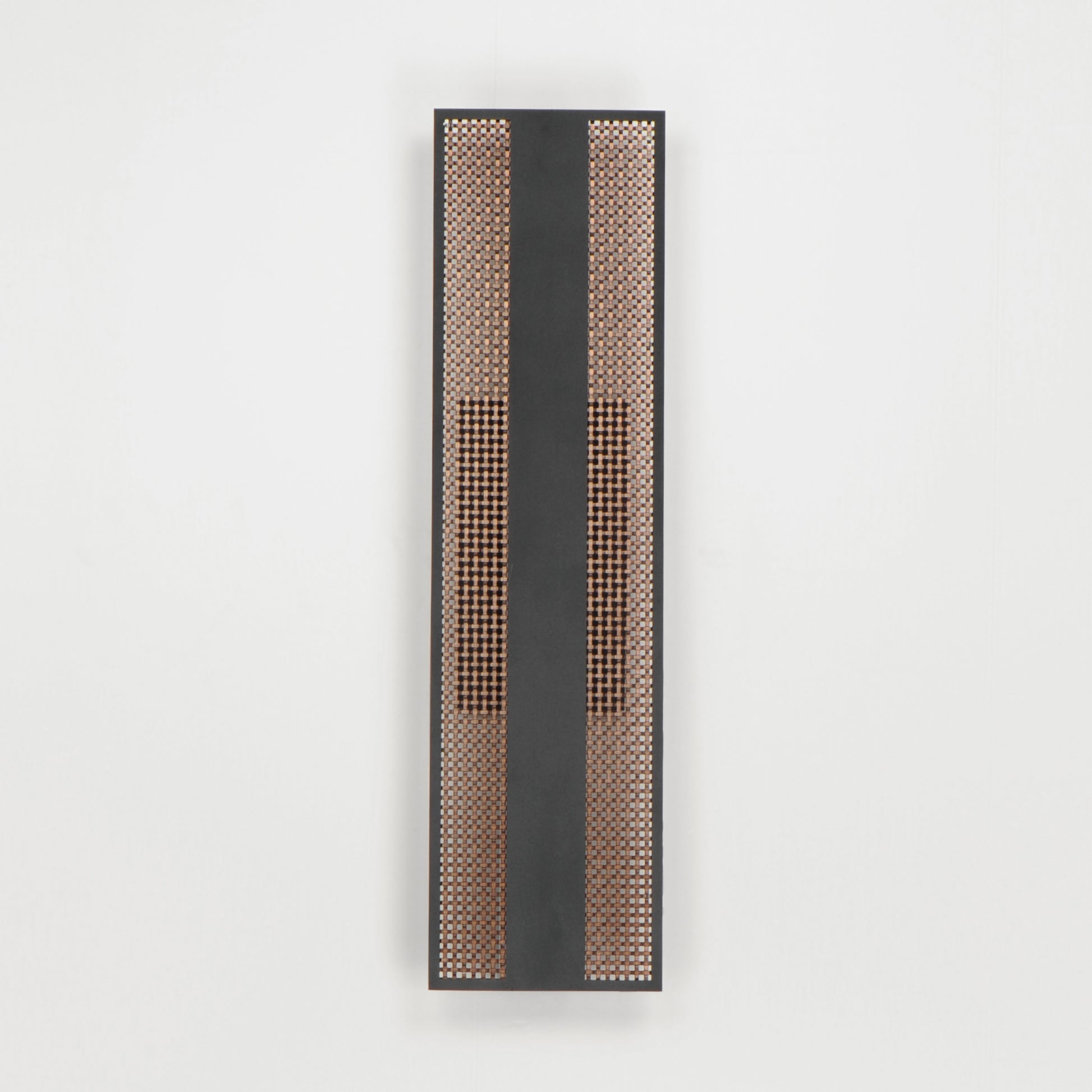 Interlace 24" LED Outdoor Wall Sconce Black/Aged Copper by ET2