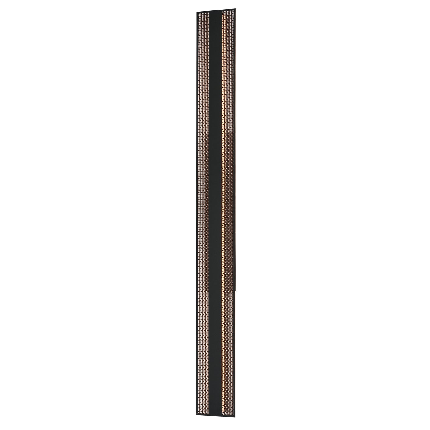 Interlace 60" LED Outdoor Wall Sconce Black/Aged Copper by ET2