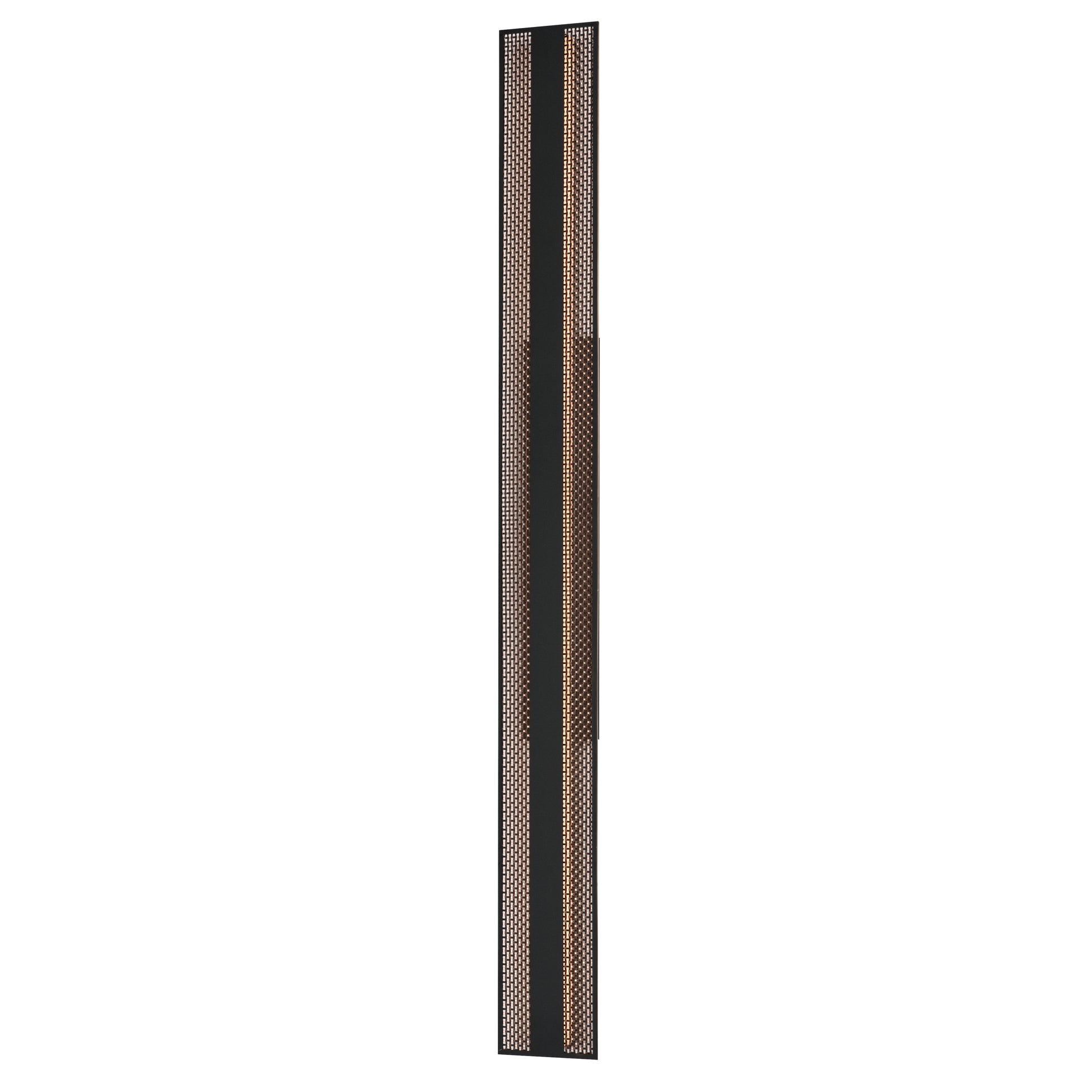 Interlace 60" LED Outdoor Wall Sconce Black/Aged Copper by ET2
