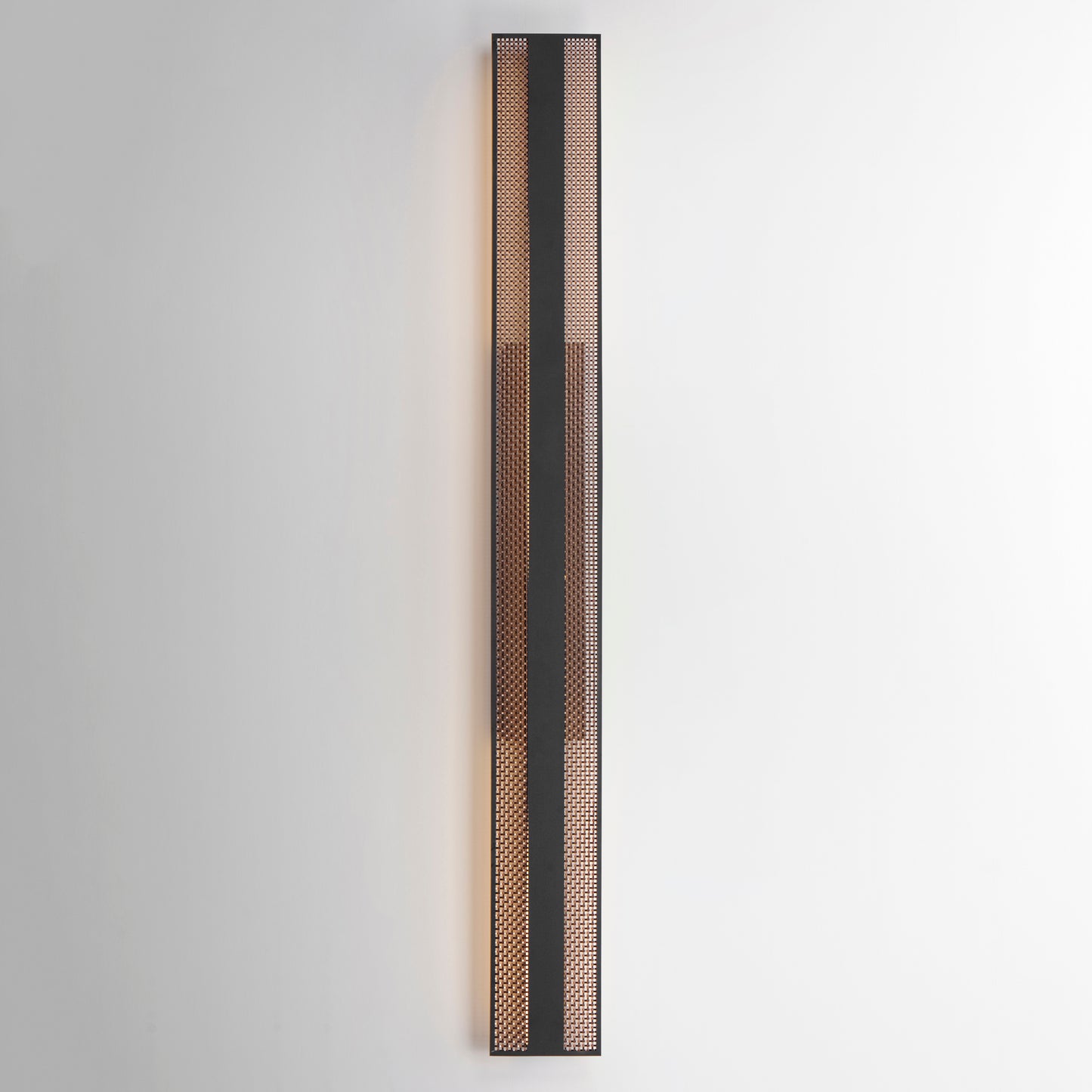 Interlace 60" LED Outdoor Wall Sconce Black/Aged Copper by ET2
