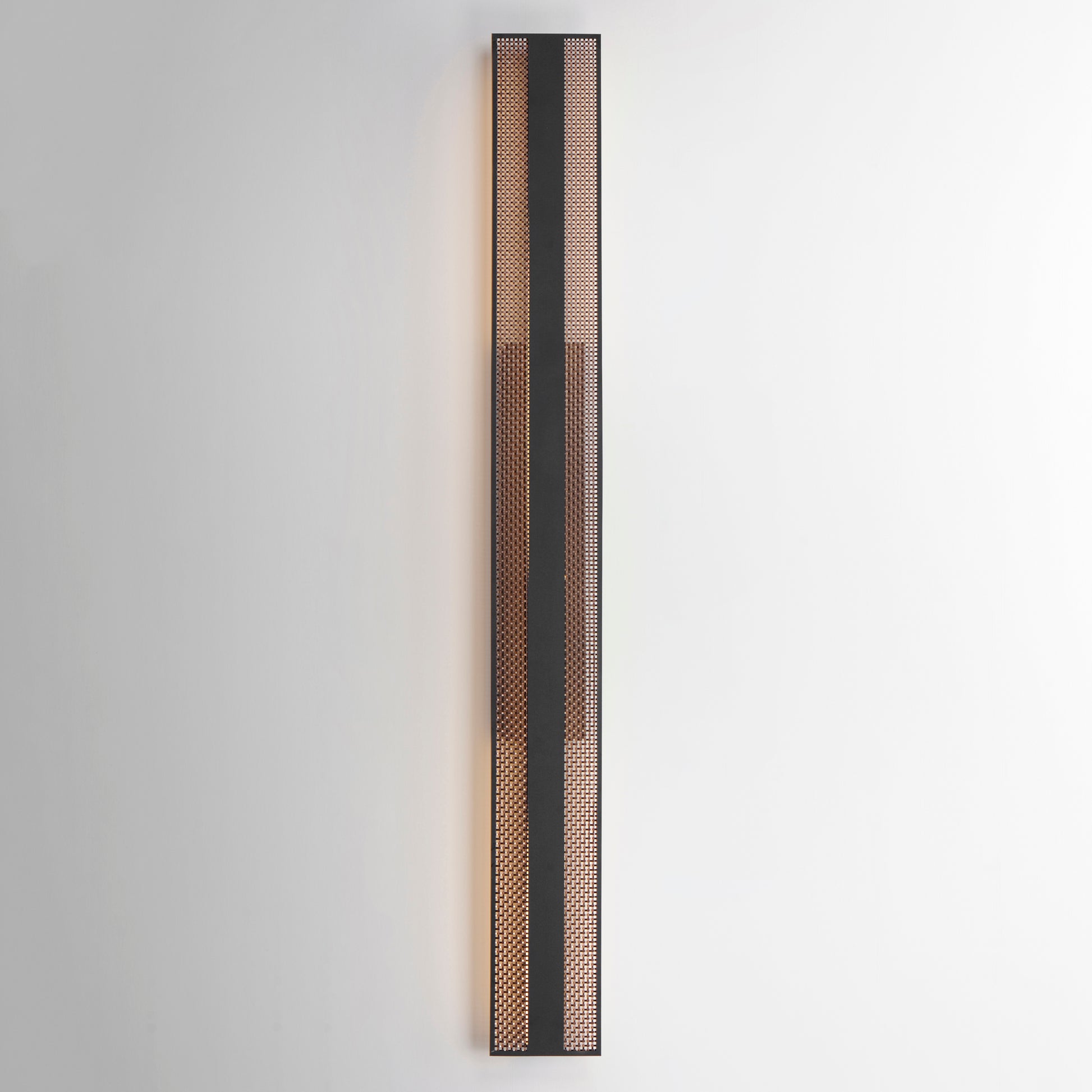 Interlace 60" LED Outdoor Wall Sconce Black/Aged Copper by ET2