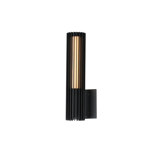 Citadel 14" LED Outdoor Wall Sconce Black by ET2