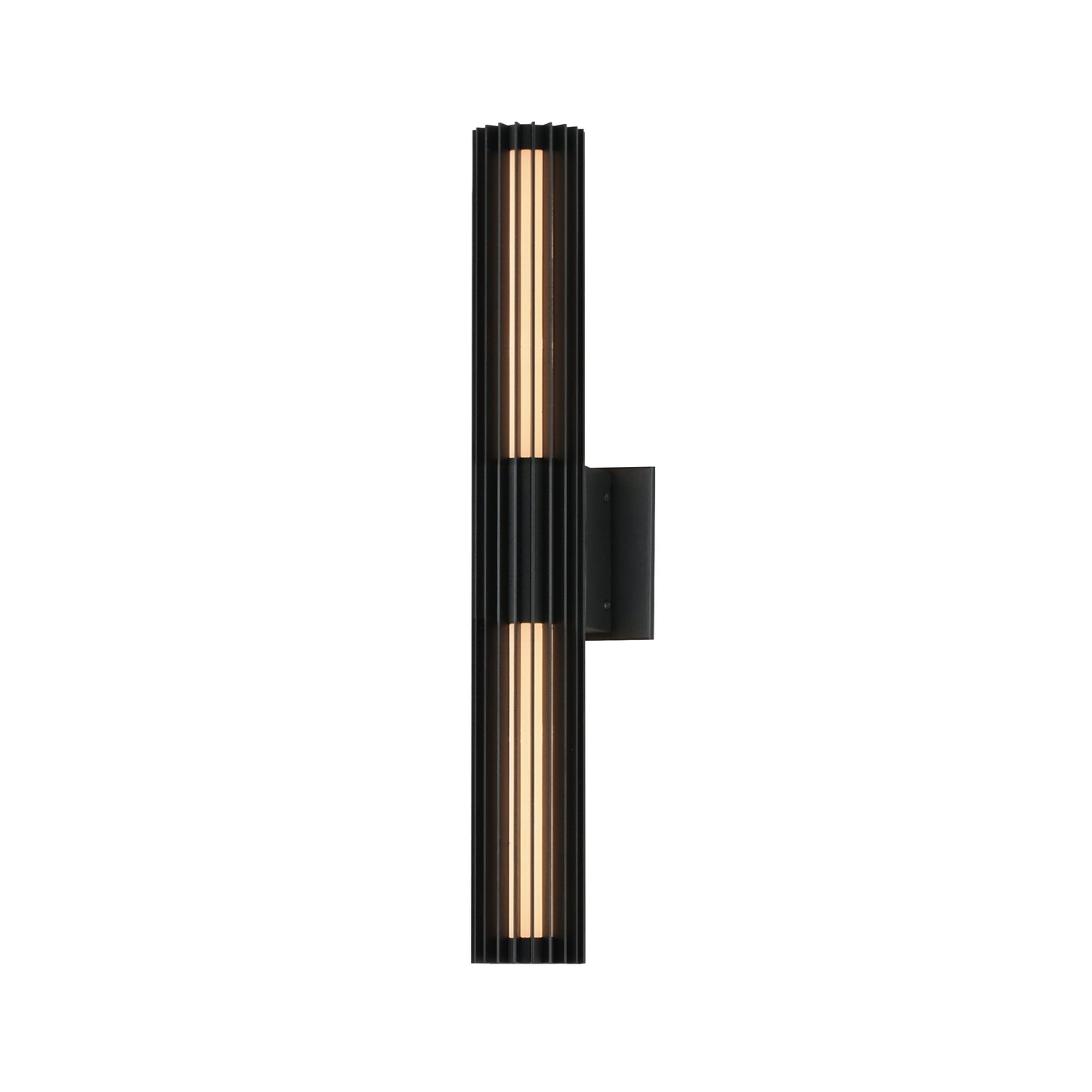 Citadel 24" LED Outdoor wall sconce Black by ET2
