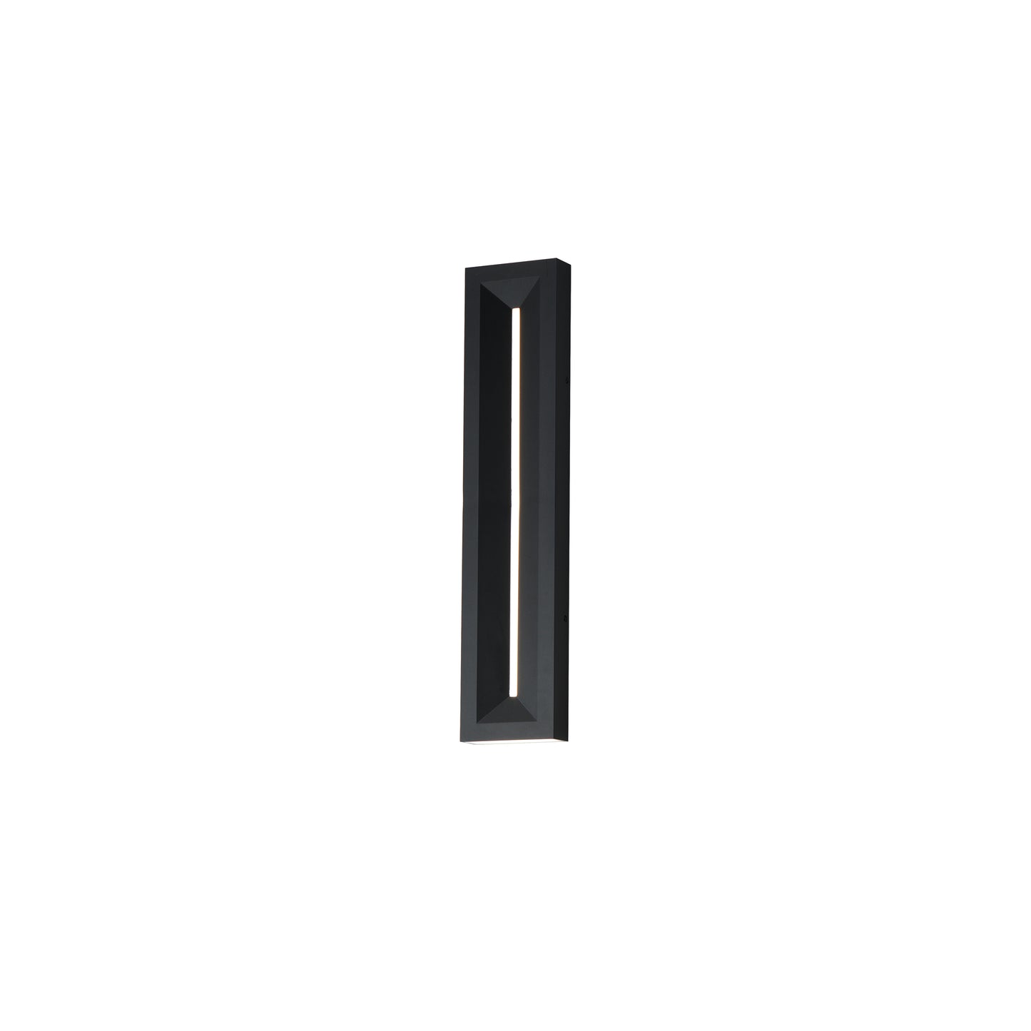 Fosso 24" LED Outdoor Wall Sconce 5cct Black by ET2