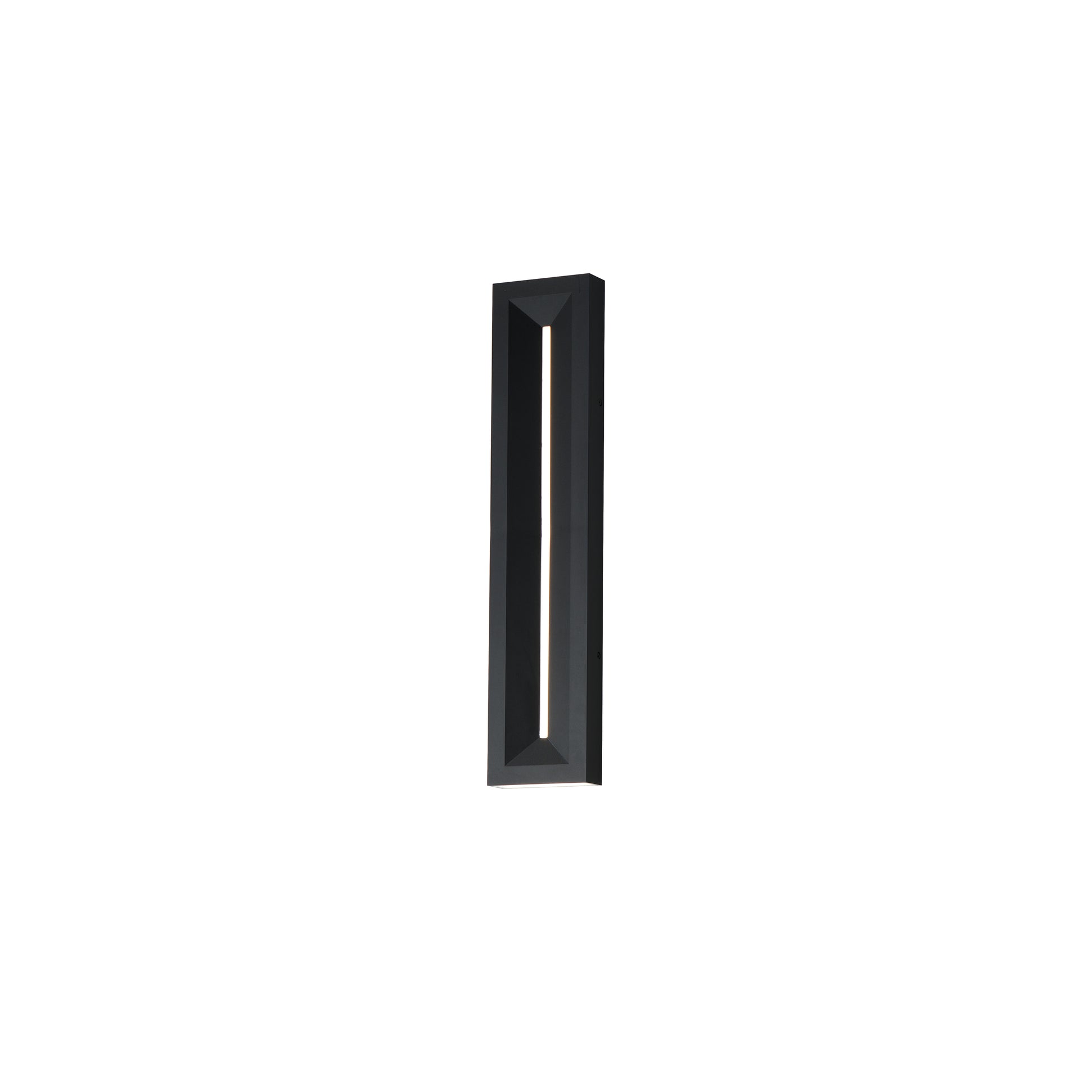 Fosso 24" LED Outdoor Wall Sconce 5cct Black by ET2