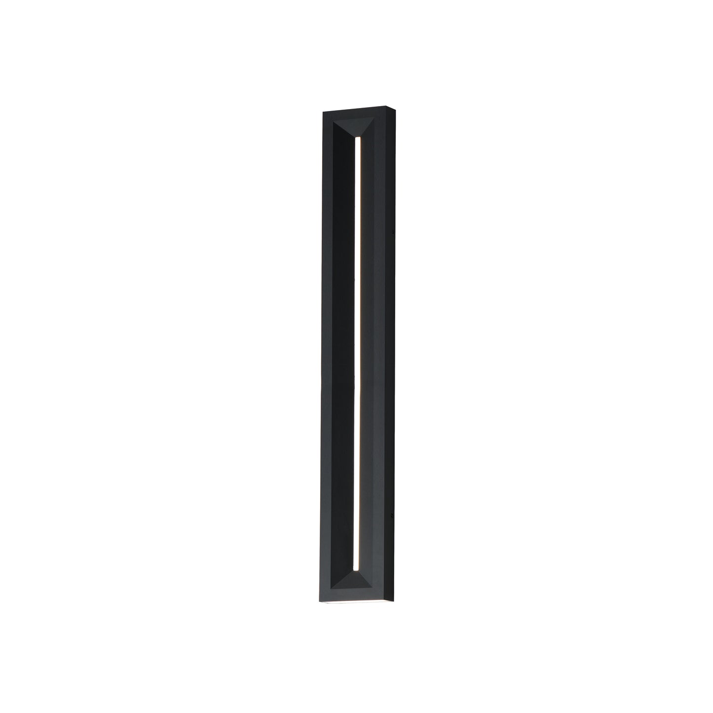Fosso 35" LED Outdoor Wall Sconce 5cct Black by ET2