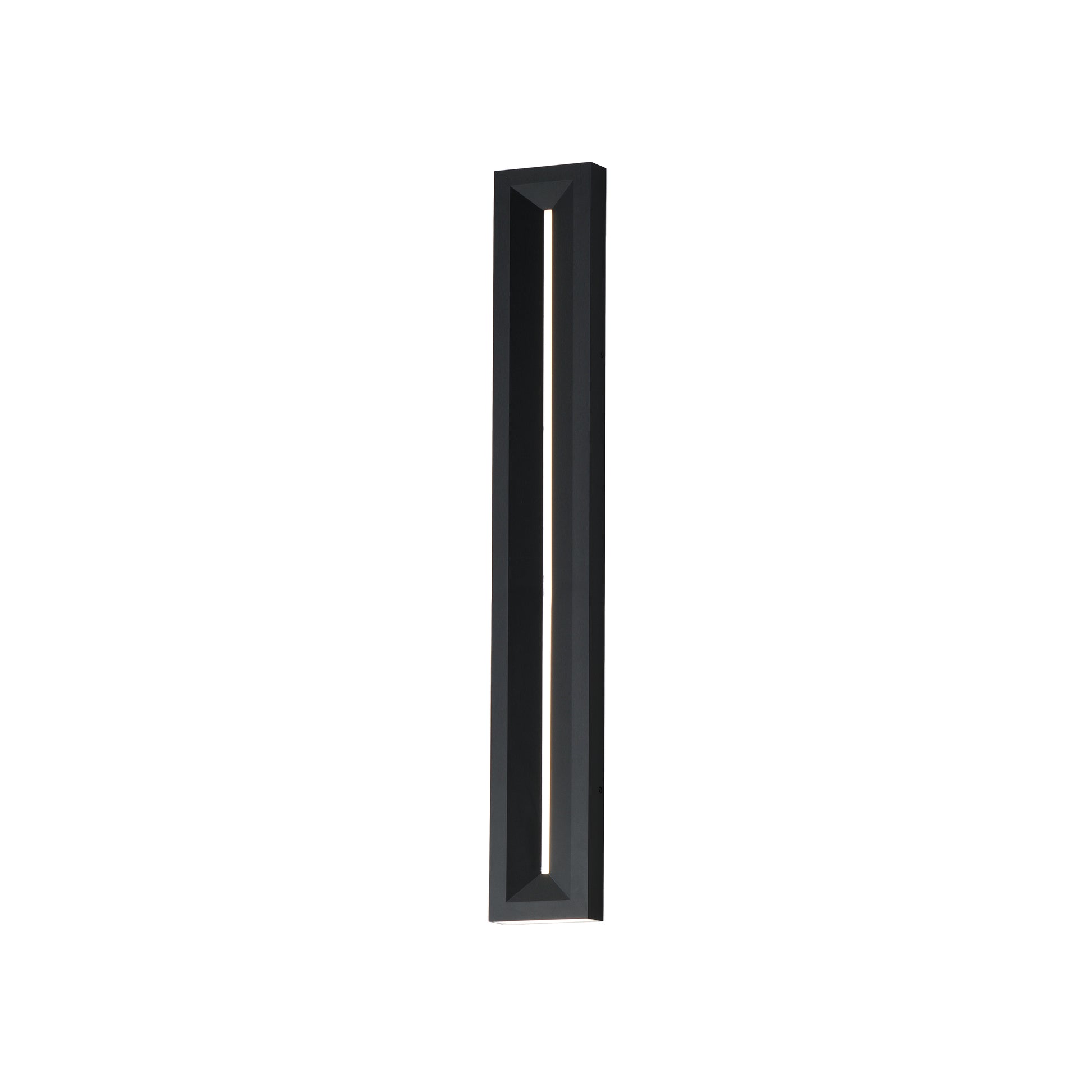 Fosso 35" LED Outdoor Wall Sconce 5cct Black by ET2