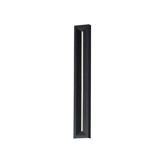 Fosso 35" LED Outdoor Wall Sconce 5cct Black by ET2