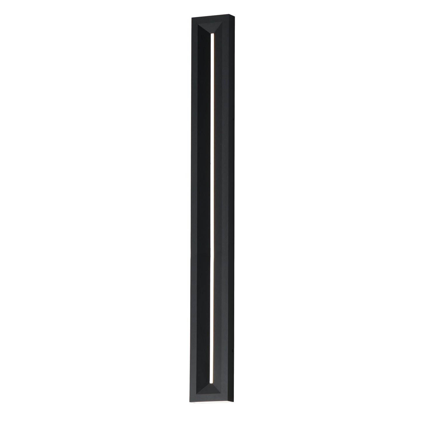 Fosso 47" LED Outdoor Wall Sconce 5cct Black by ET2