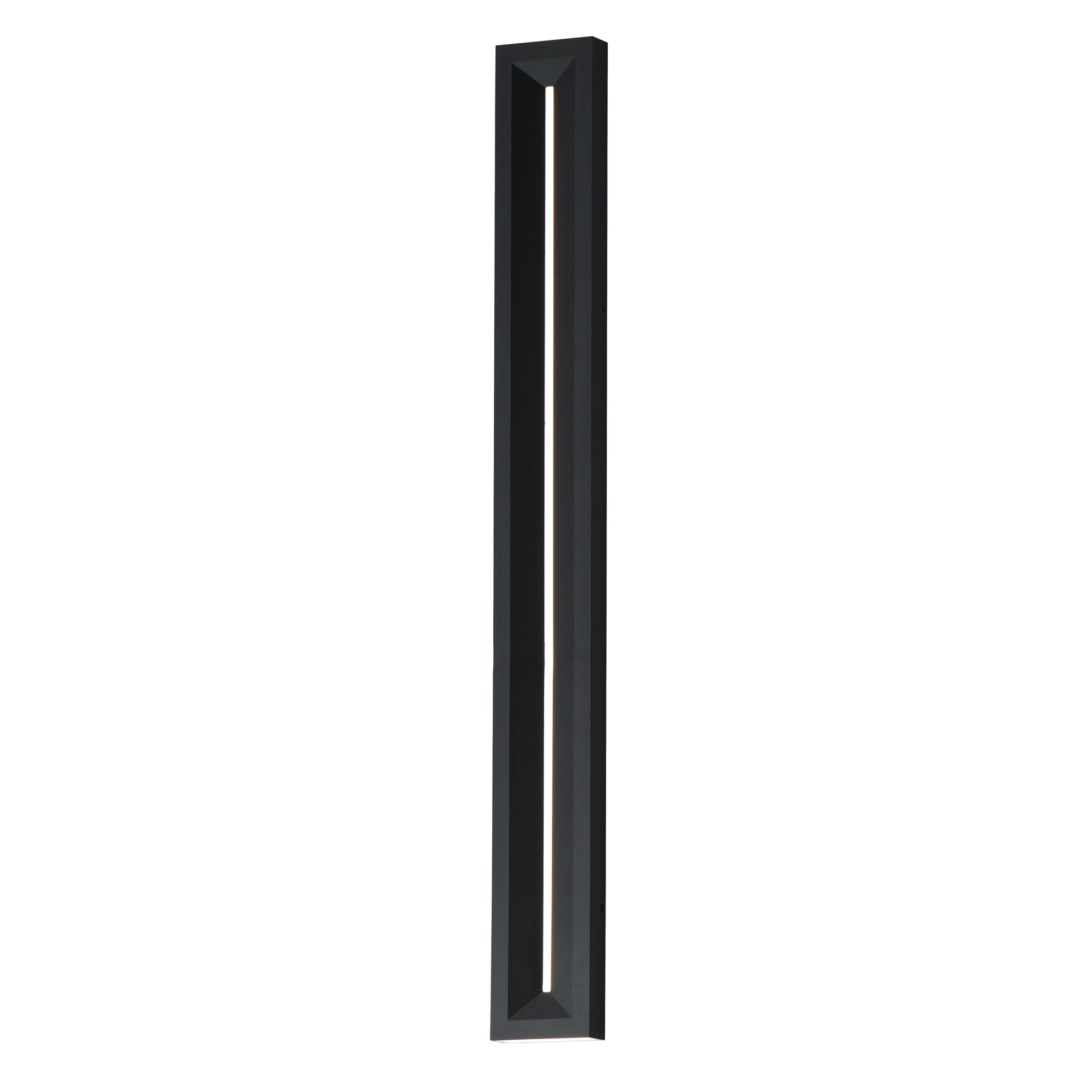 Fosso 47" LED Outdoor Wall Sconce 5cct Black by ET2