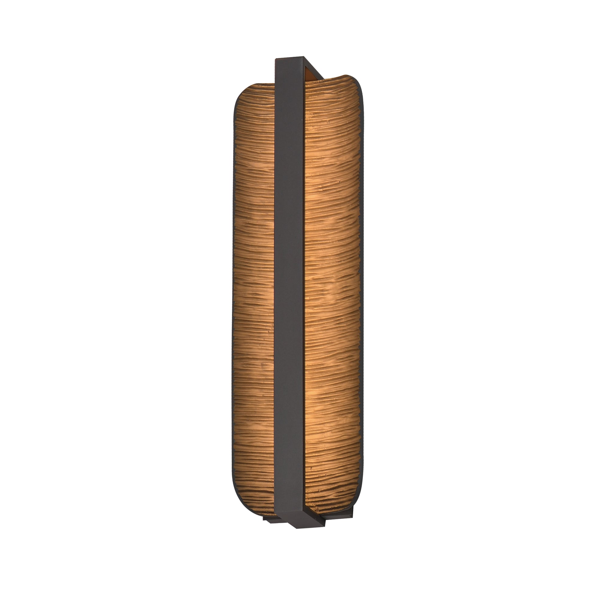 Terra 24.5" LED Outdoor Wall Sconce Architectural Bronze by ET2