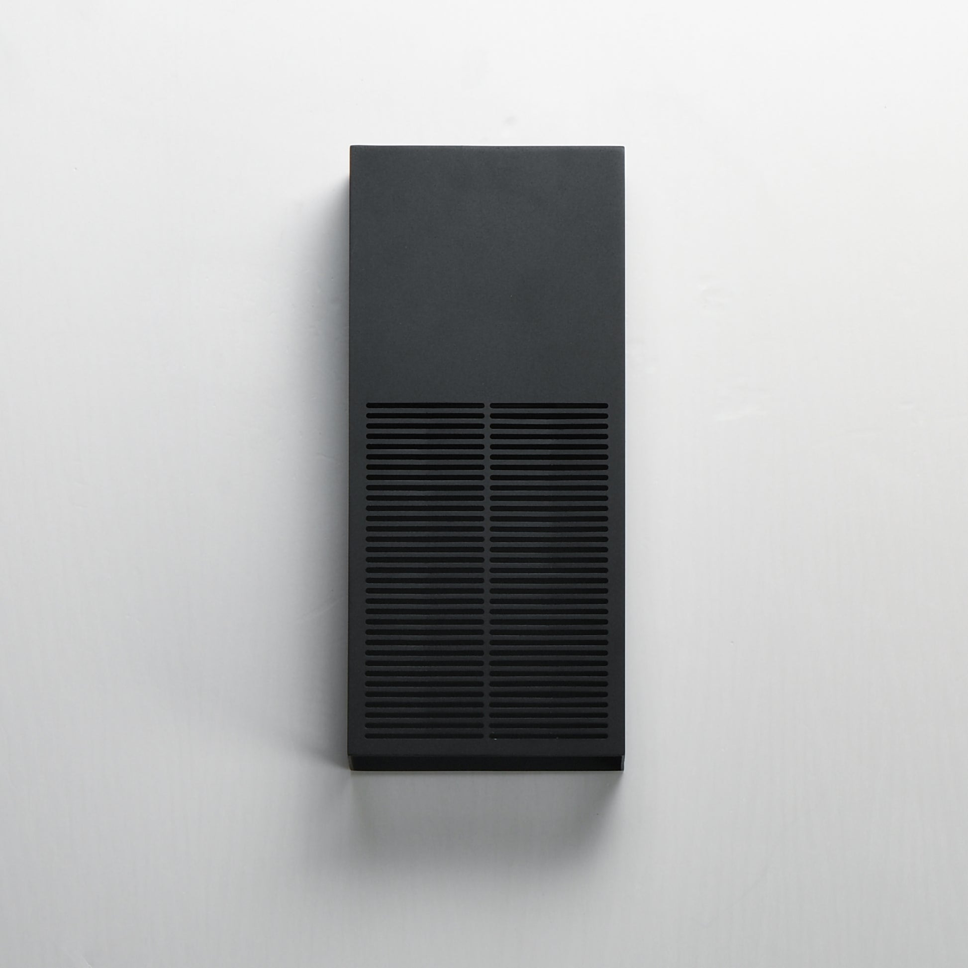 Grate 14" LED Outdoor Wall Sconce Black by ET2