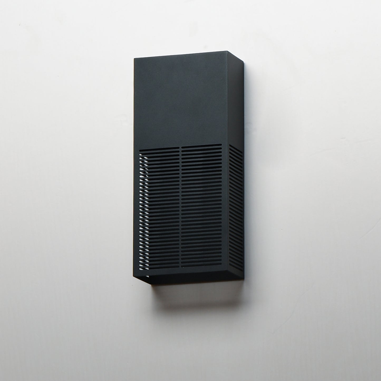 Grate 14" LED Outdoor Wall Sconce Black by ET2