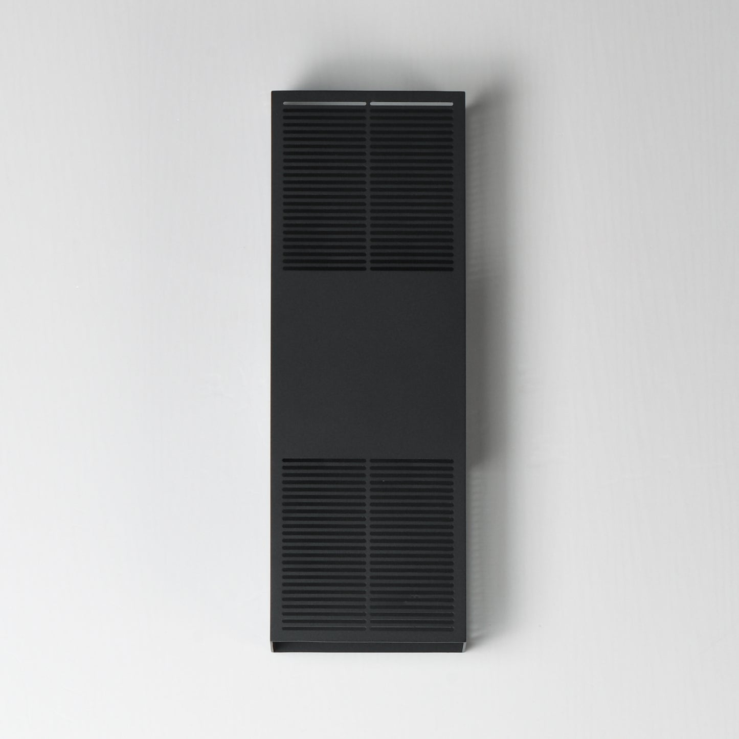 Grate 18" LED Outdoor Wall Sconce Black by ET2