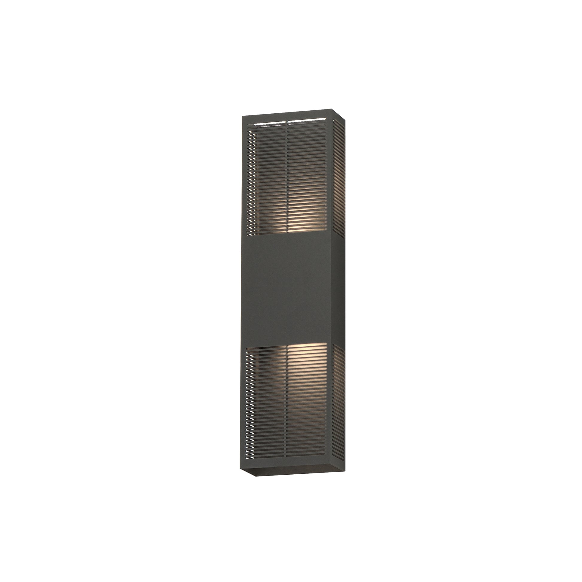 Grate 24" LED Outdoor Wall Sconce Architectural Bronze by ET2