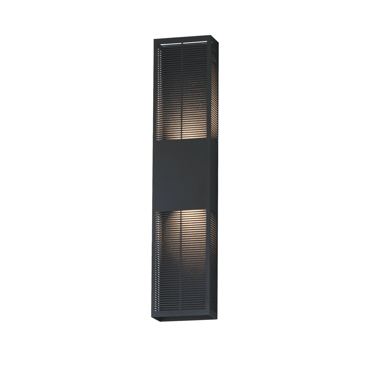 Grate 30" LED Outdoor Wall Sconce Black by ET2