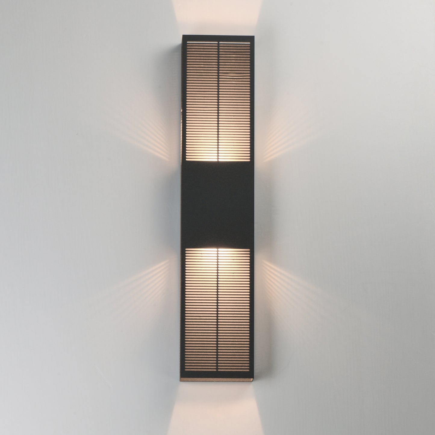 Grate 30" LED Outdoor Wall Sconce Architectural Bronze by ET2