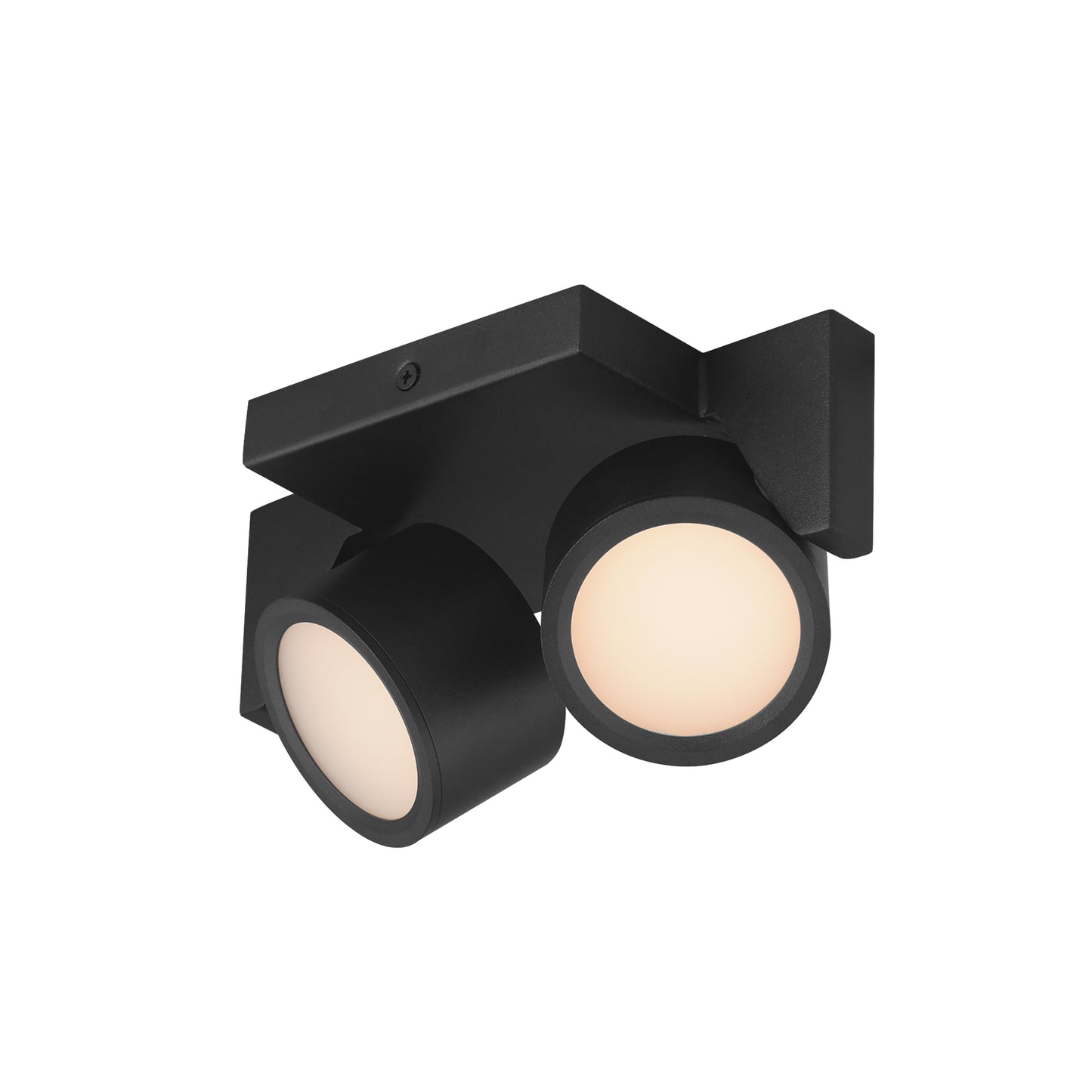 Embrace 2-Light LED Flush Black by ET2