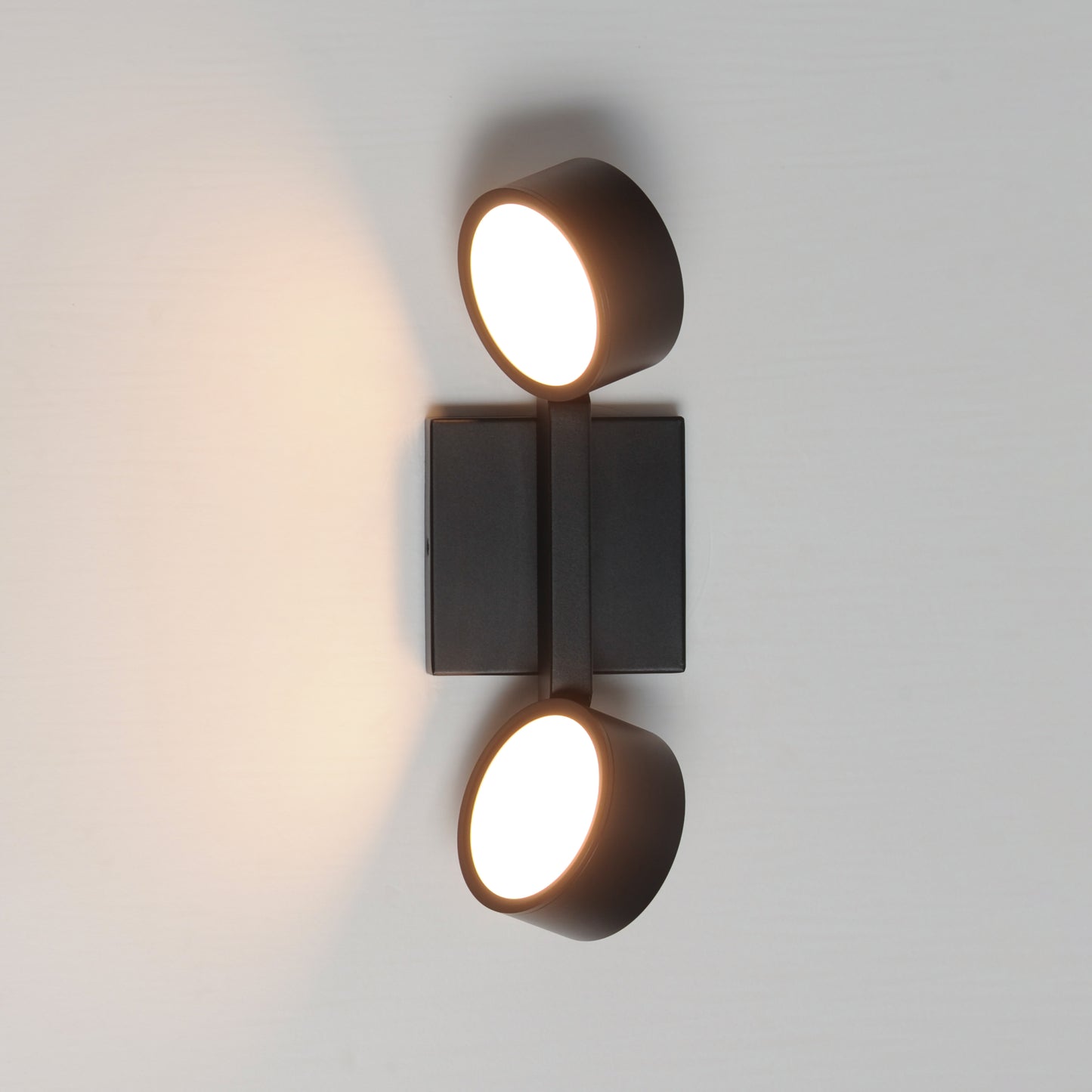 Embrace 2-Light LED Wall Sconce Black by ET2