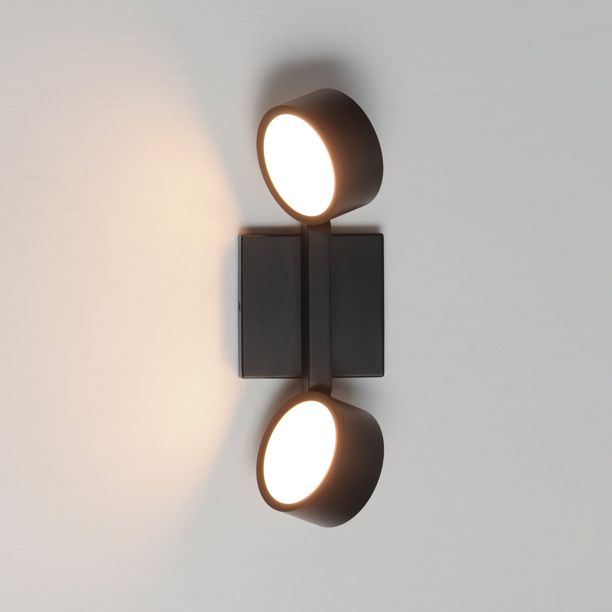 Embrace 2-Light LED Wall Sconce Black by ET2