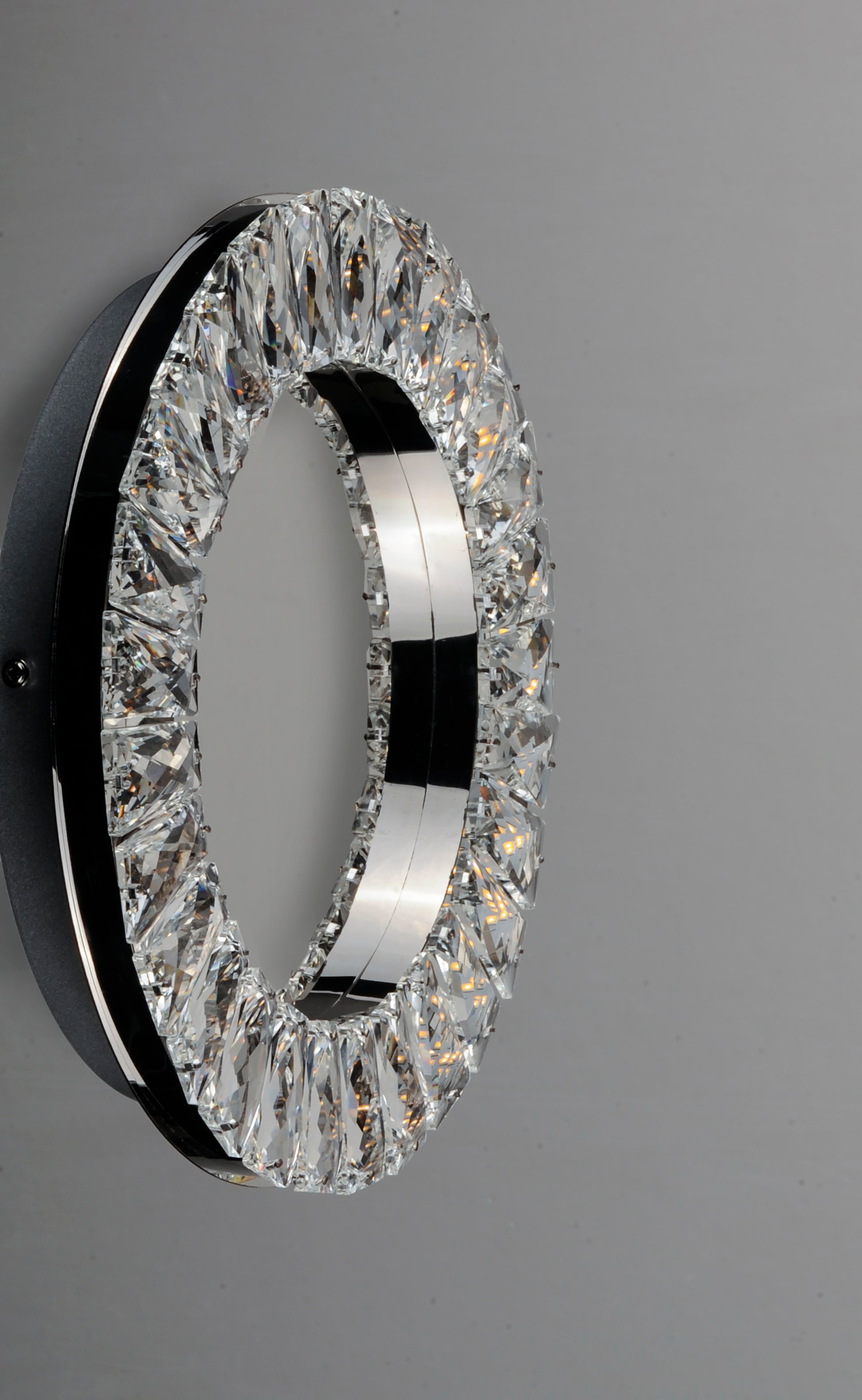 Charm LED Wall Sconce/Flush Mount Polished Chrome by ET2