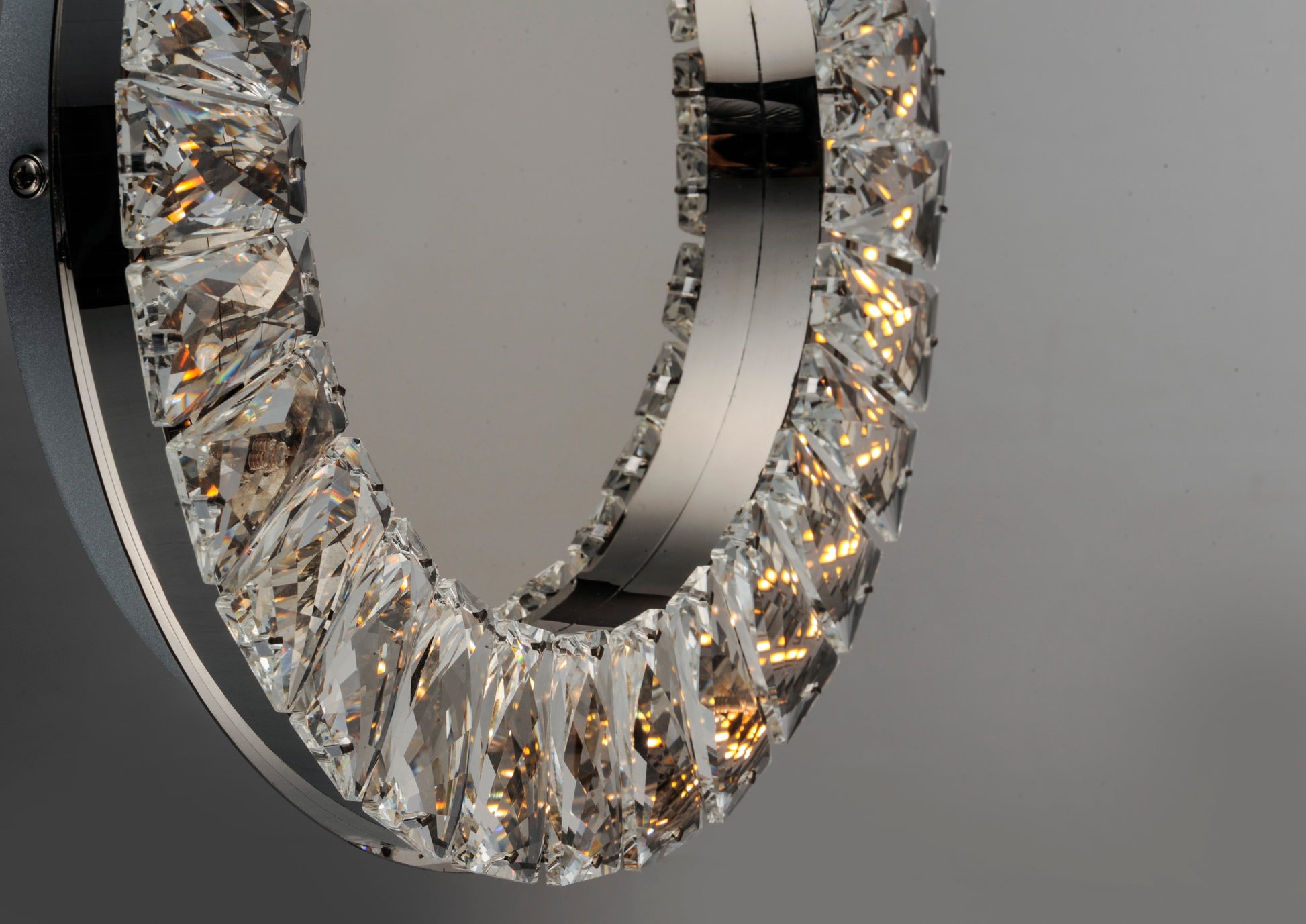 Charm LED Wall Sconce/Flush Mount Polished Chrome by ET2