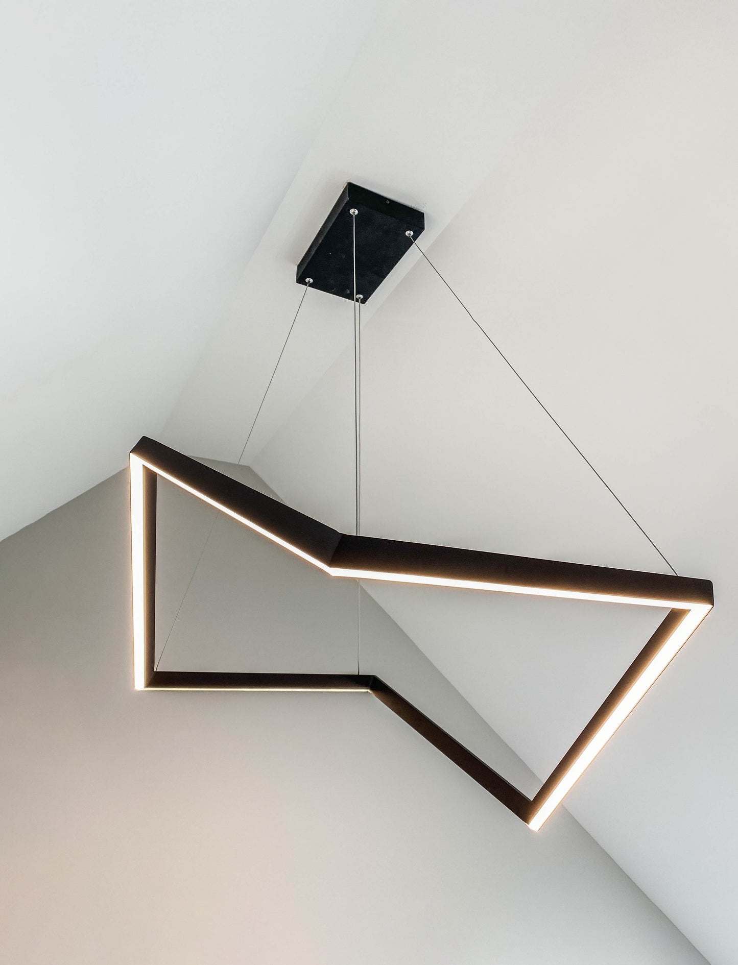 Stealth LED Pendant Black by ET2