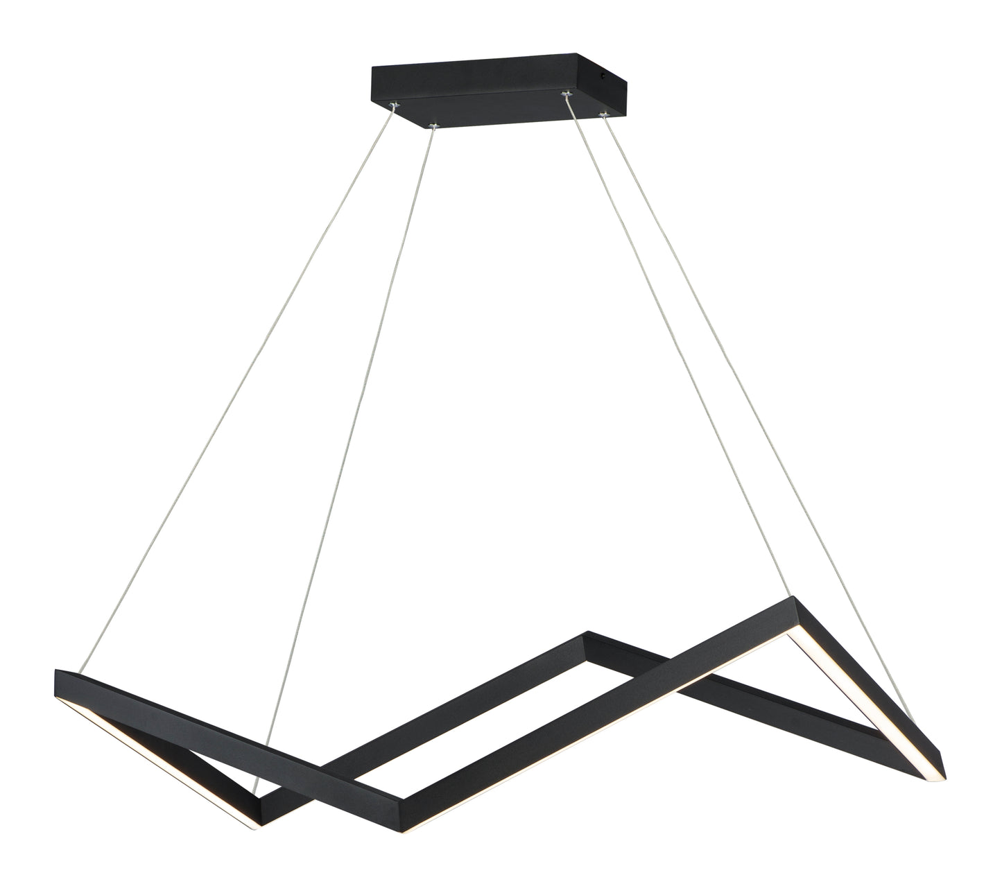 Stealth LED Pendant Black by ET2