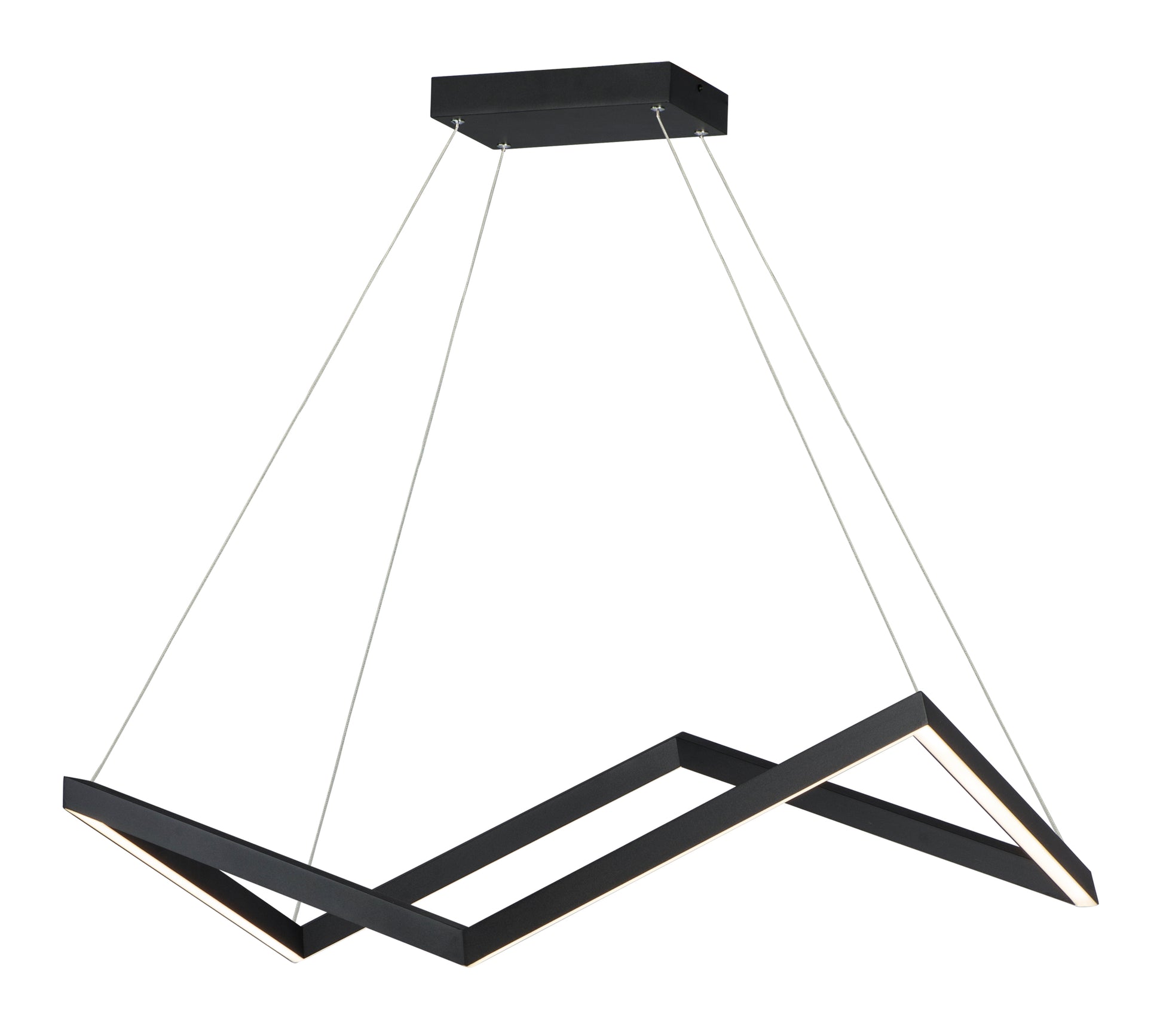 Stealth LED Pendant Black by ET2