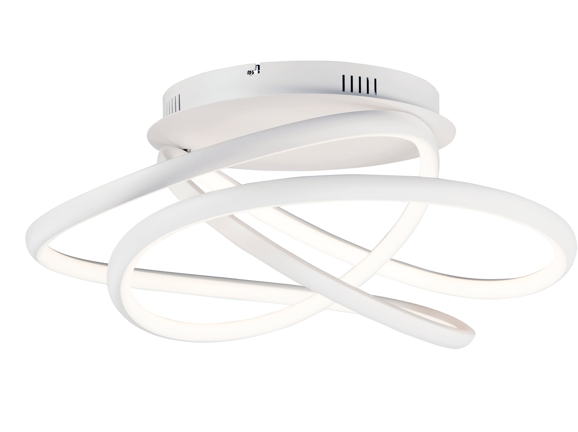 Twisted LED Flush Mount Matte White by ET2