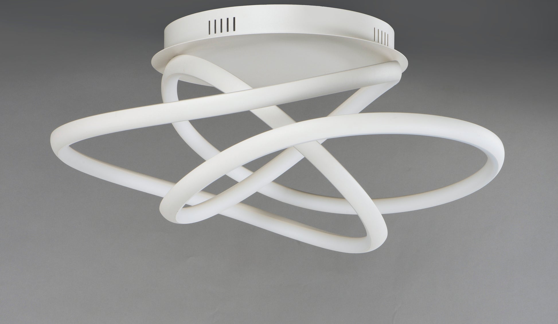 Twisted LED Flush Mount Matte White by ET2
