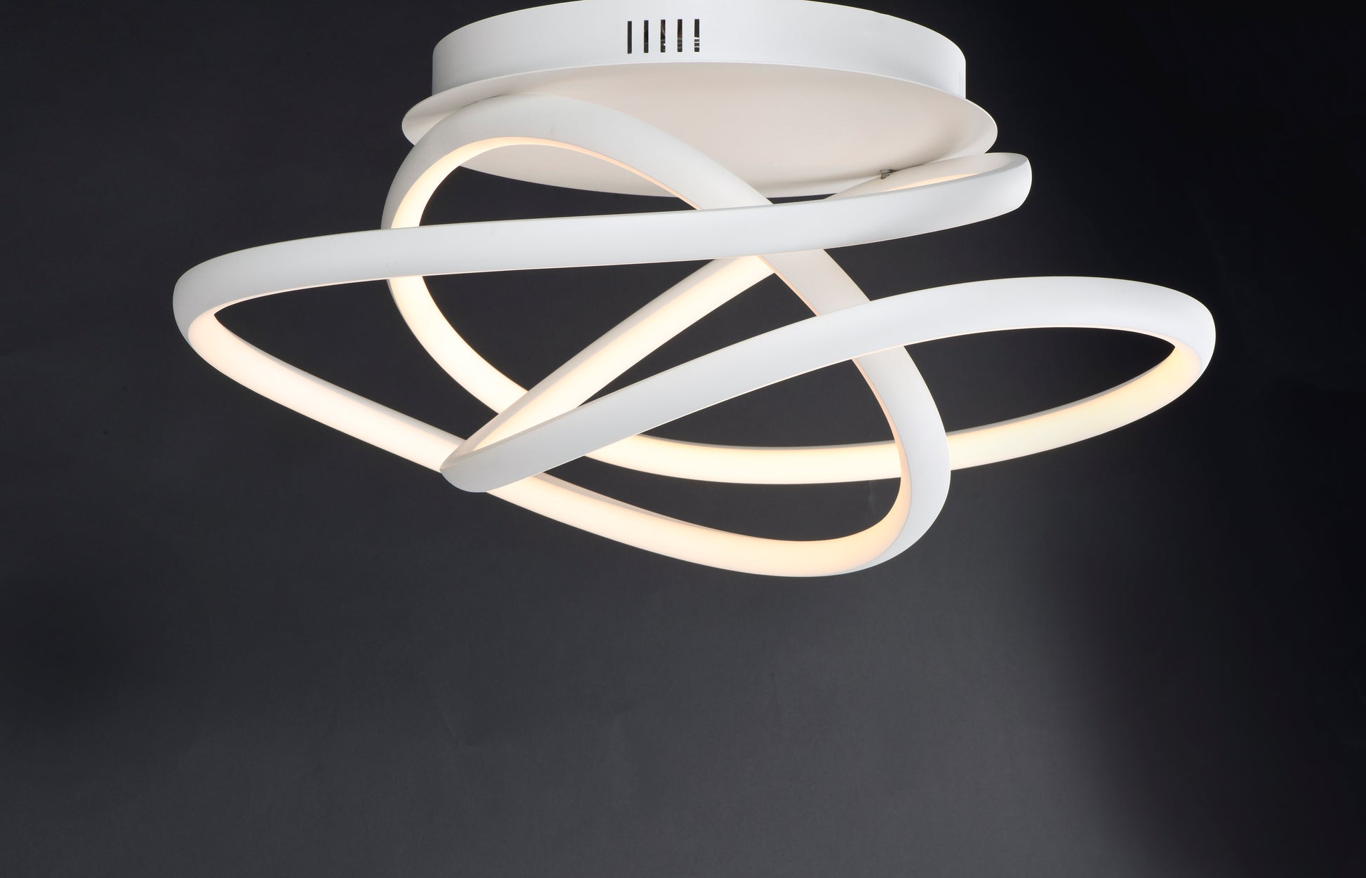 Twisted LED Flush Mount Matte White by ET2